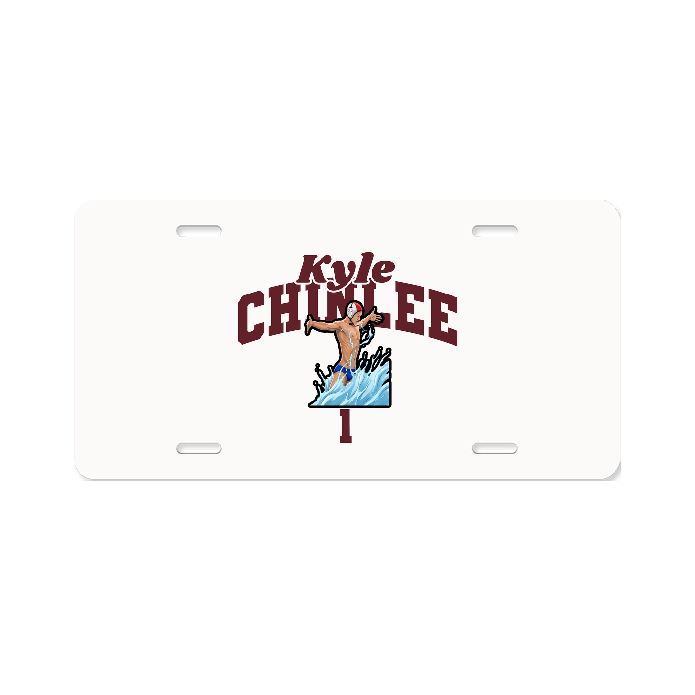 License Plate — Signature Arch in Classic