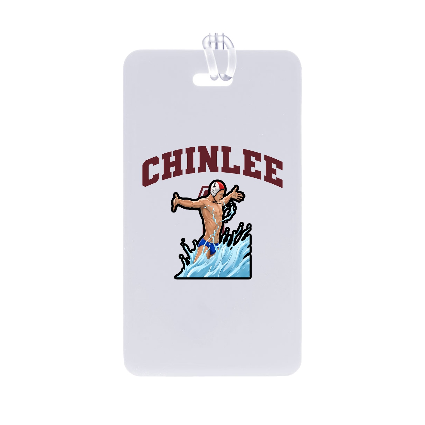 Bag Tag — Number in Classic