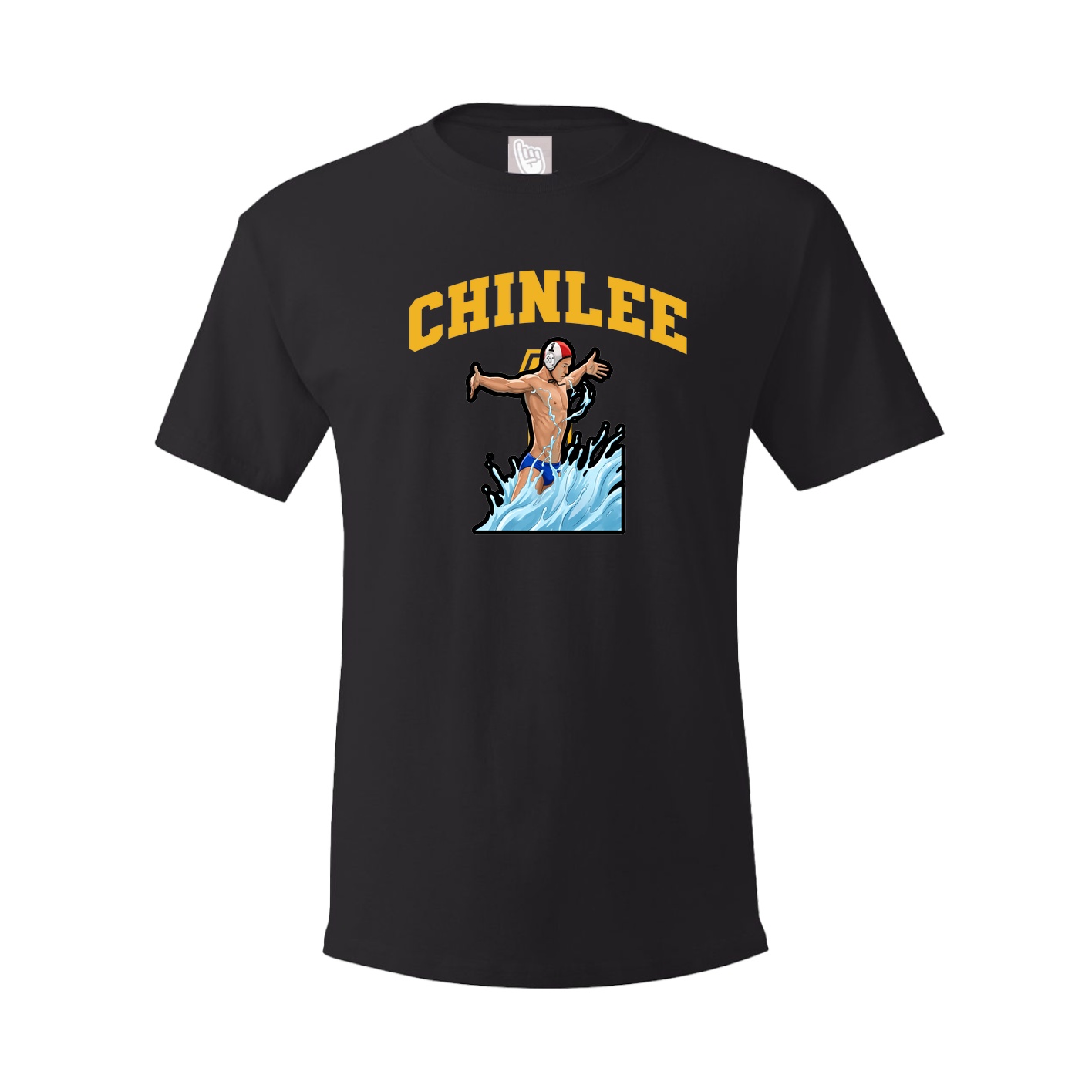 Youth Tee — Number in Black
