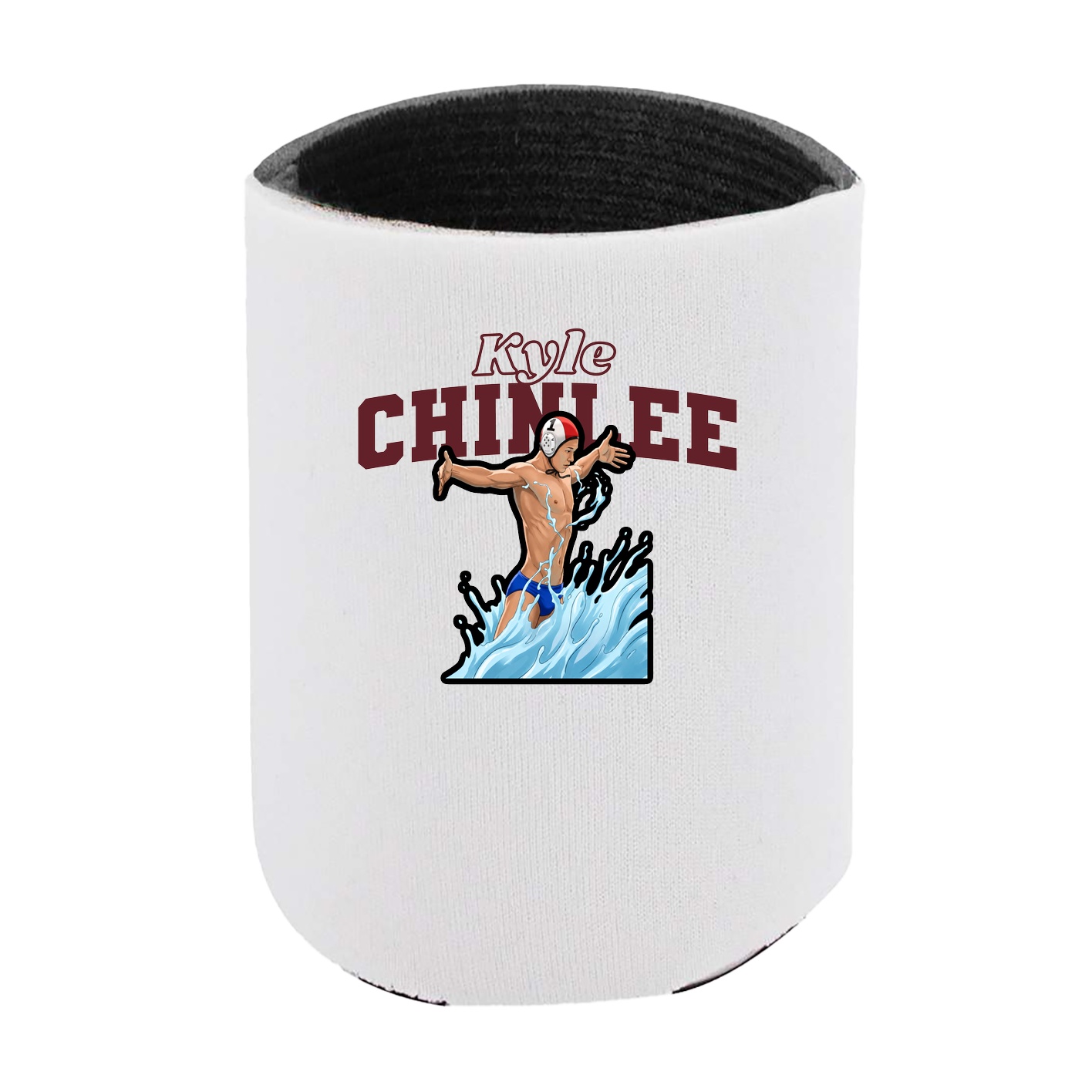 Can Holder — Name Arch in White