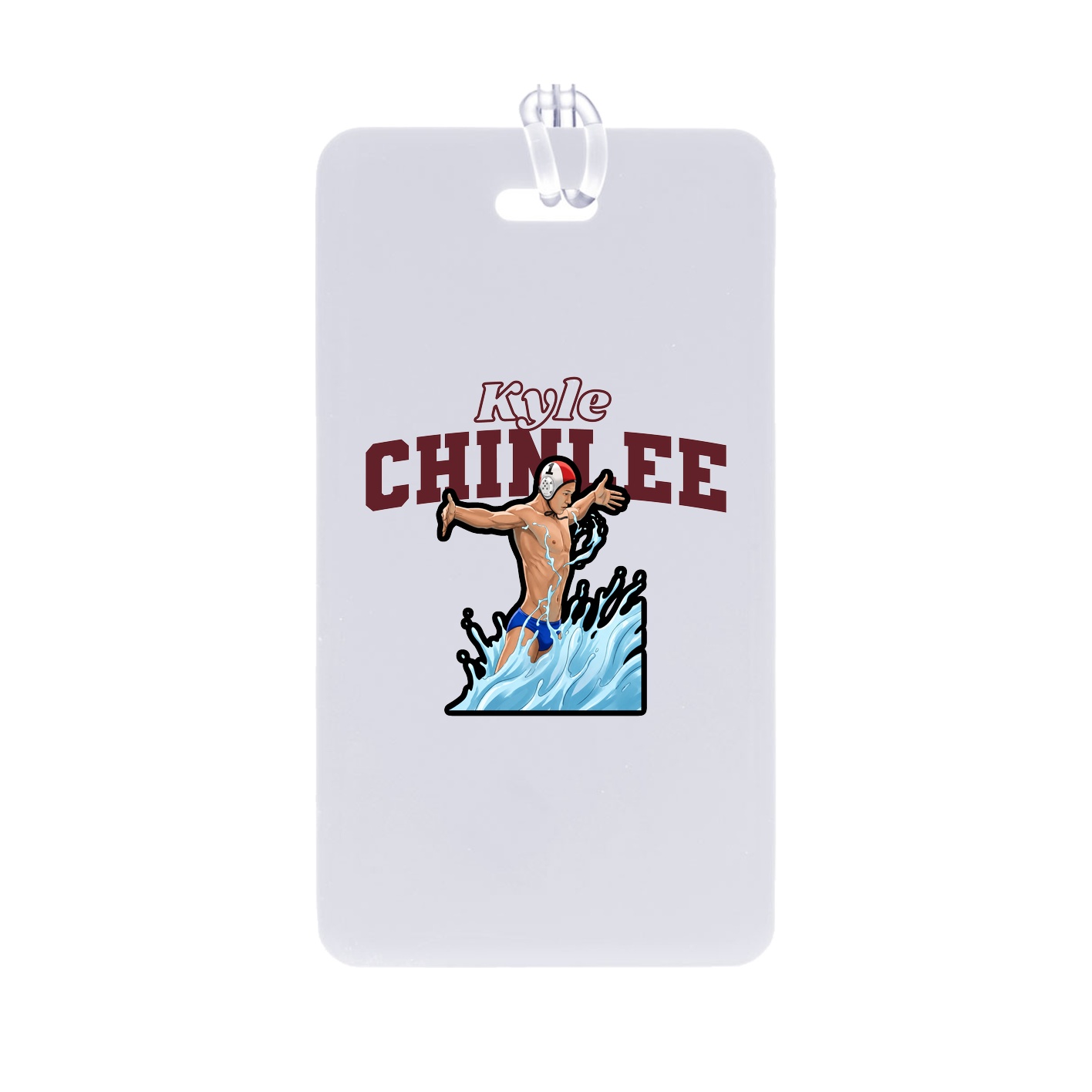 Bag Tag — Name Arch in Classic