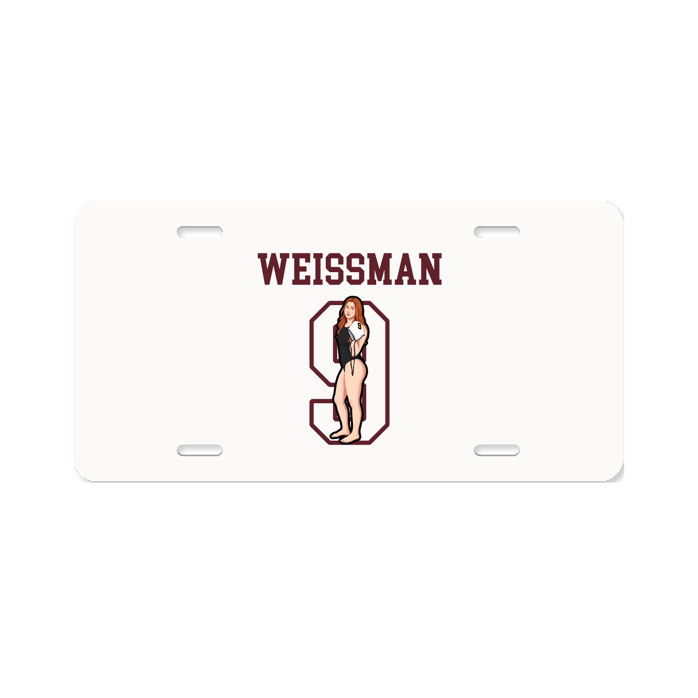License Plate — Shirsey in Classic