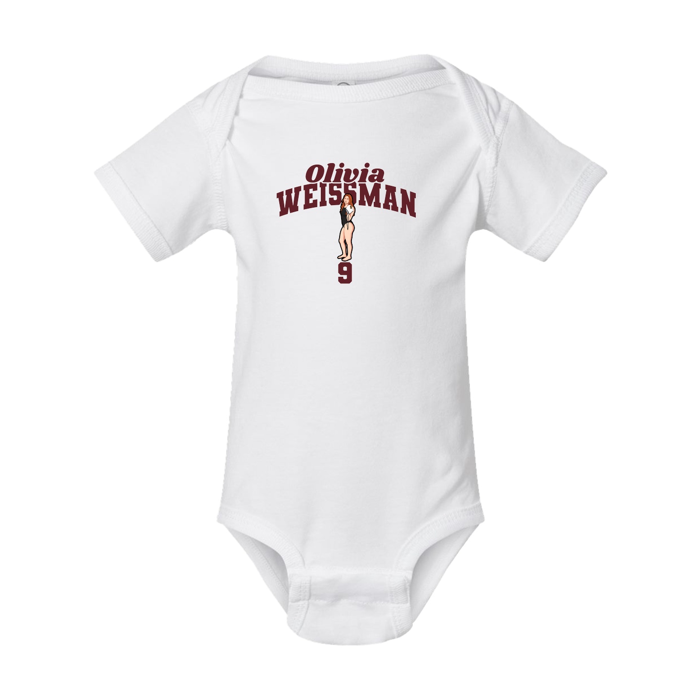Baby Onesie — Signature Arch in White