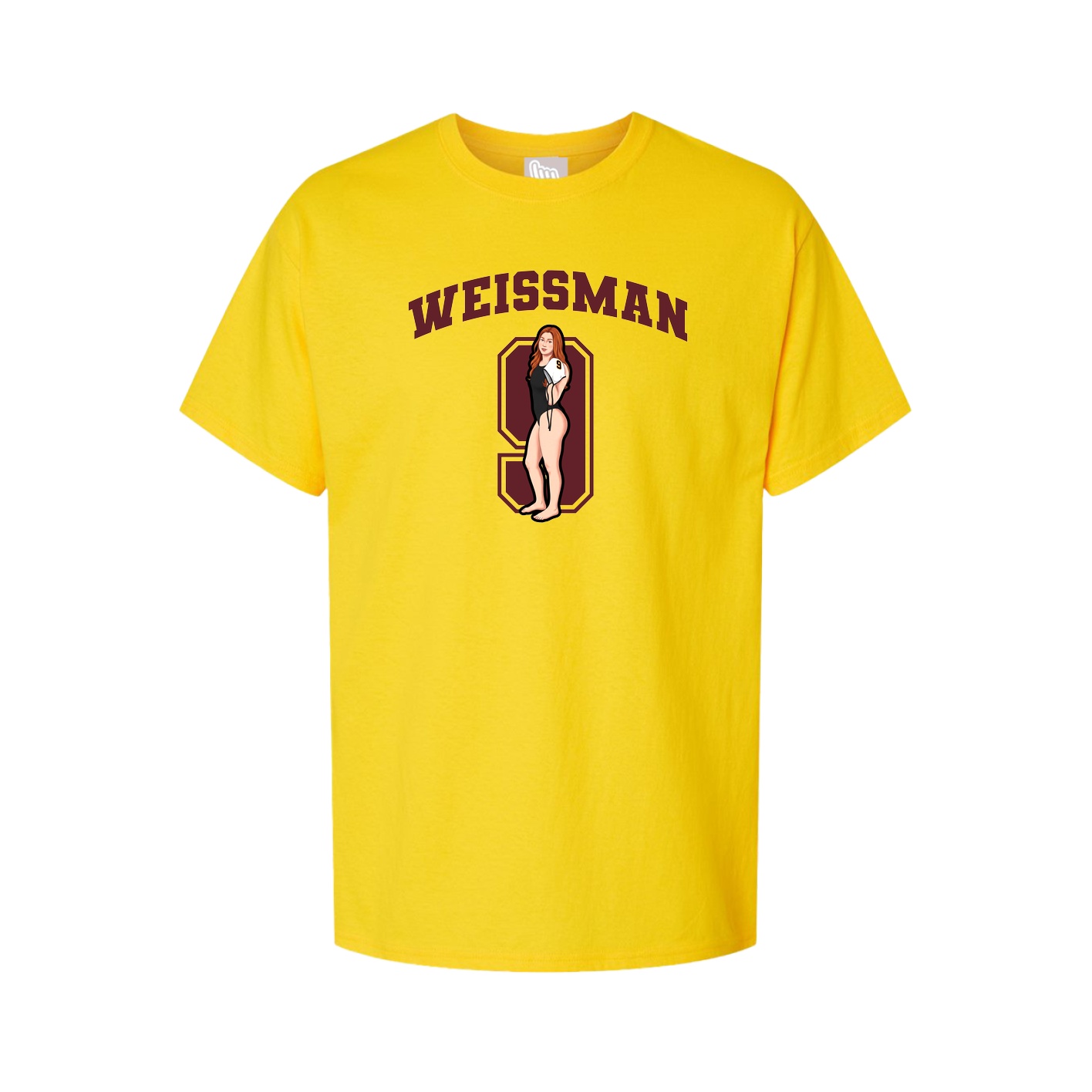 Tee — Number in Gold