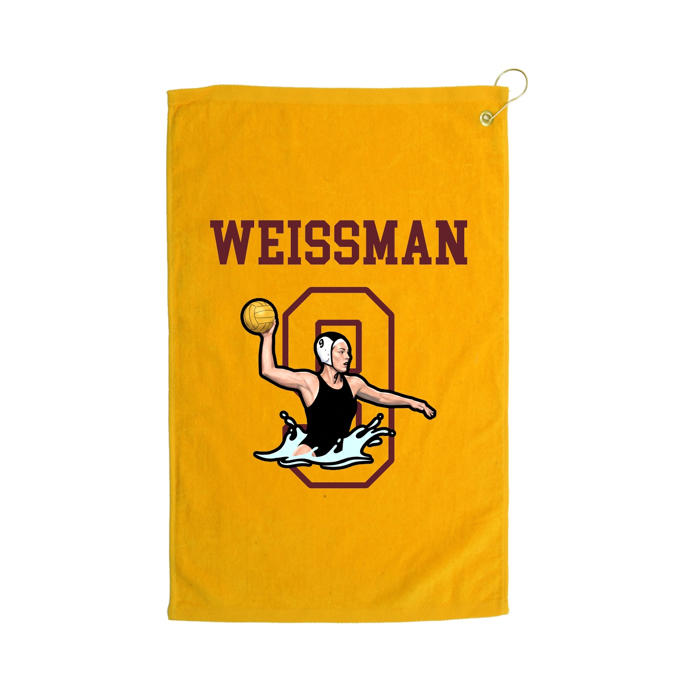 Golf Towel — Shirsey in Gold