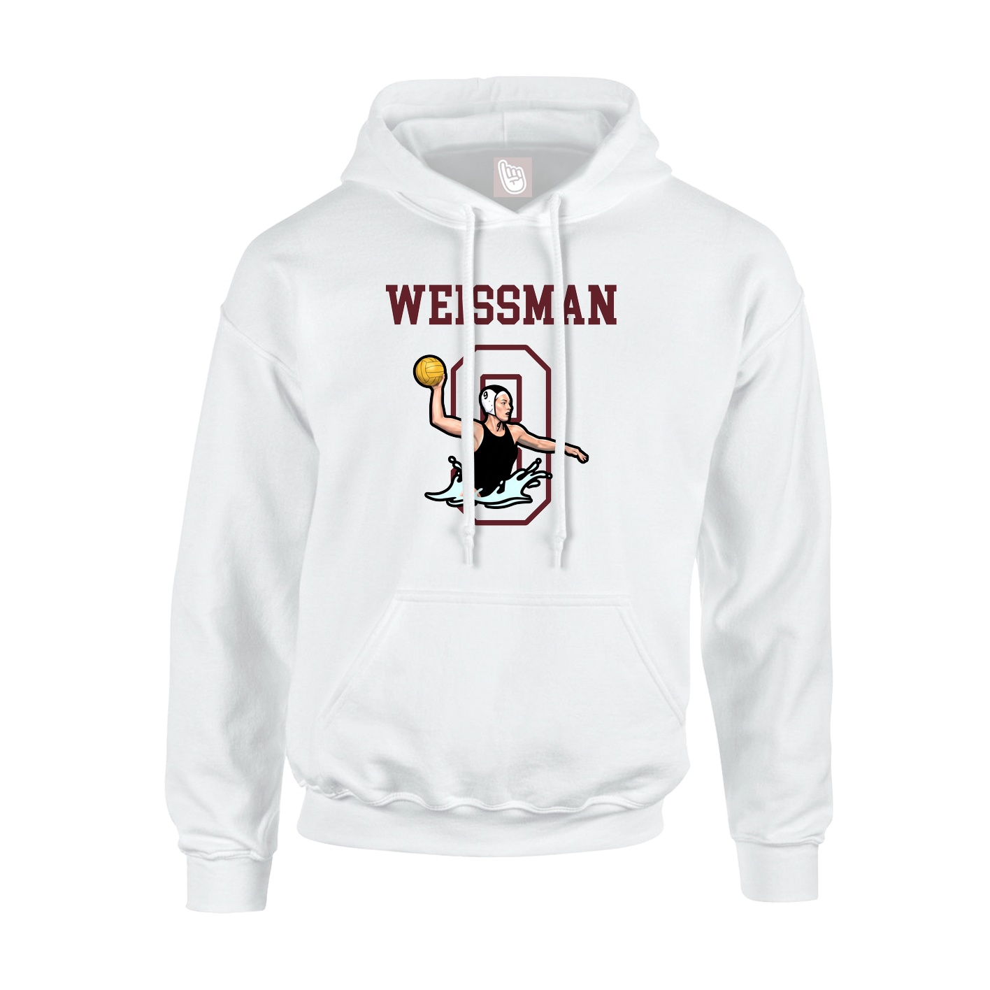 Youth Hoodie — Shirsey in White