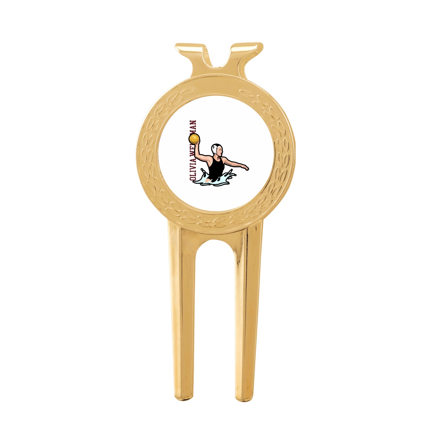 Divot Tool with Ball Marker — Name Vertical in Classic