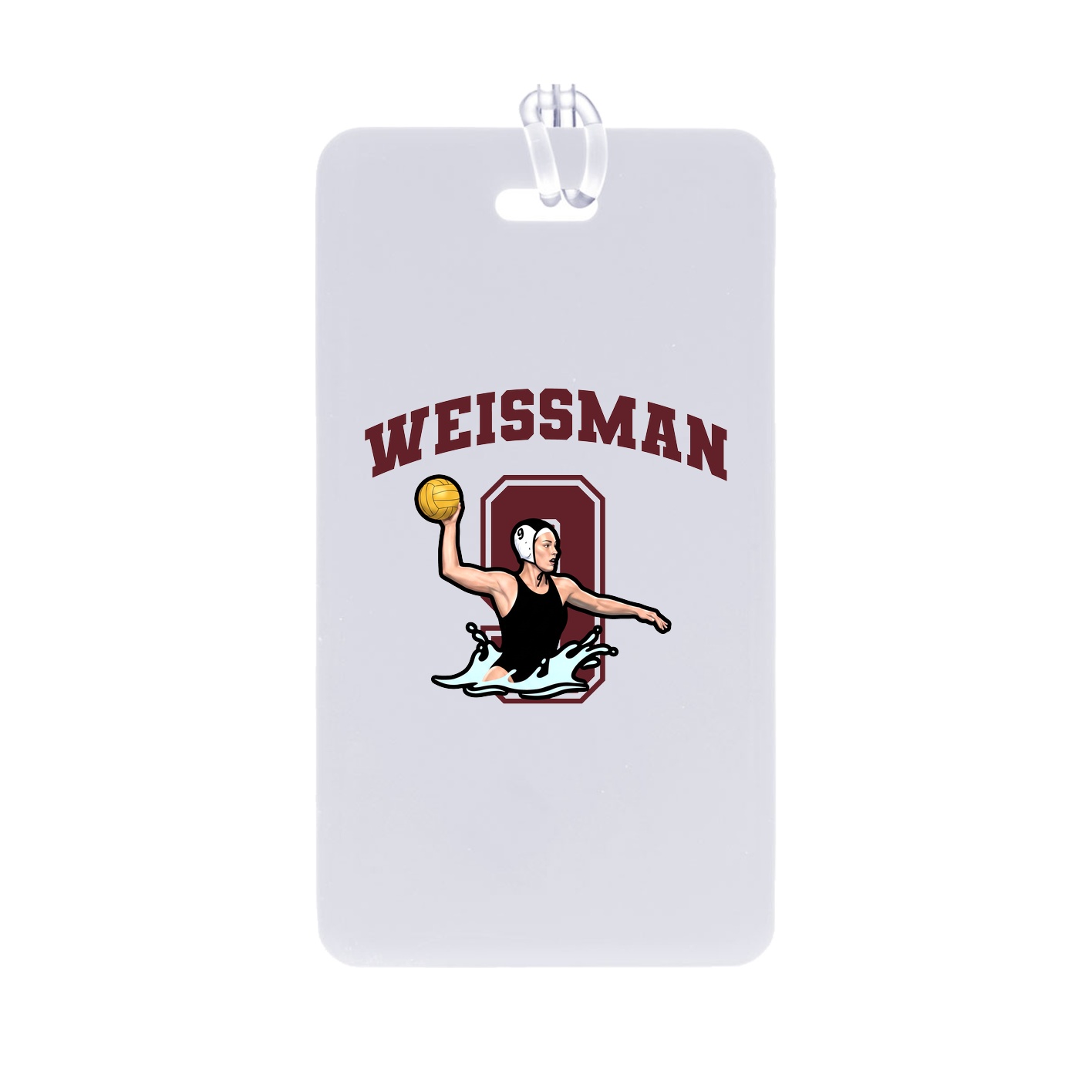 Bag Tag — Number in Classic