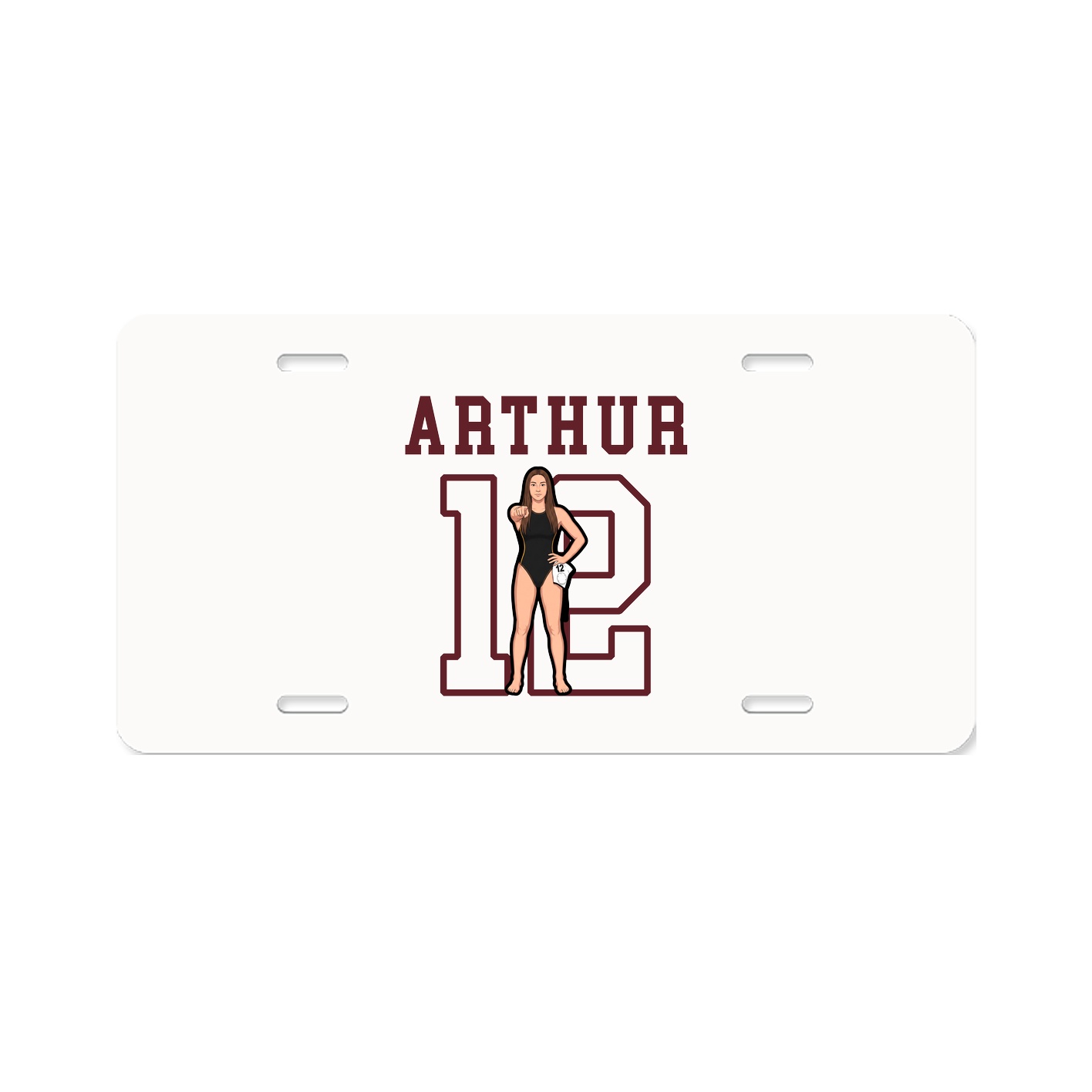 License Plate — Shirsey in Classic