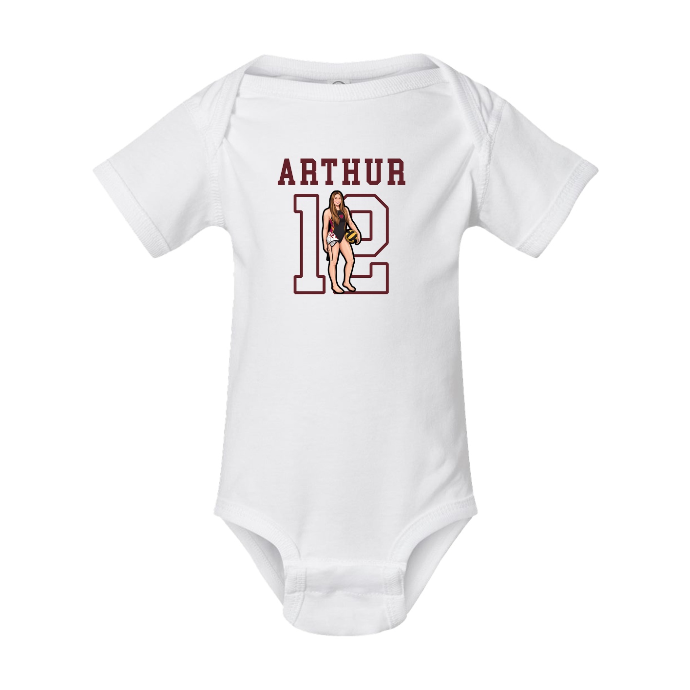 Baby Onesie — Shirsey in White
