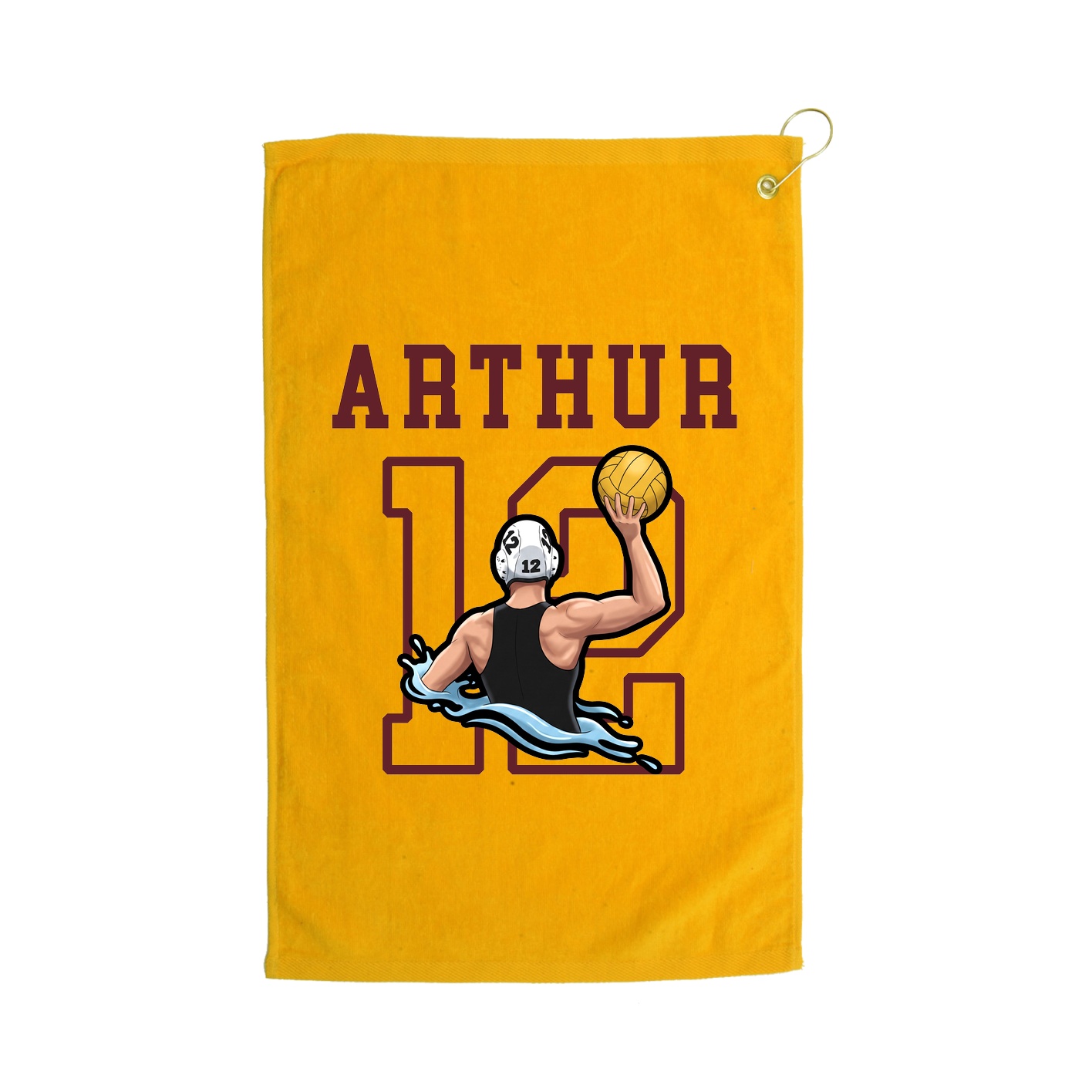 Golf Towel — Shirsey in Gold