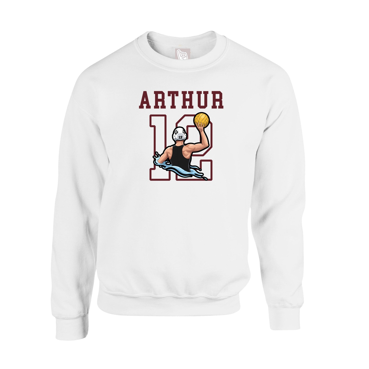Fleece Crew — Shirsey in White