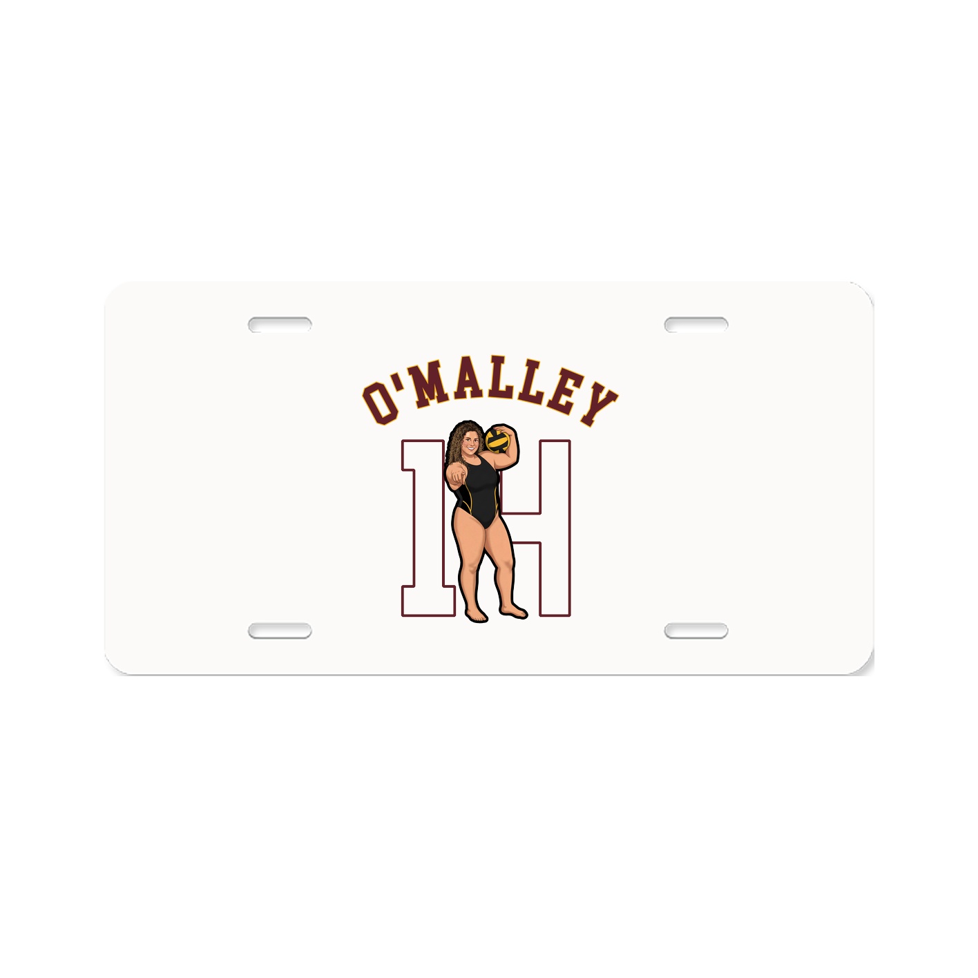 License Plate — Shirsey Arch in Classic