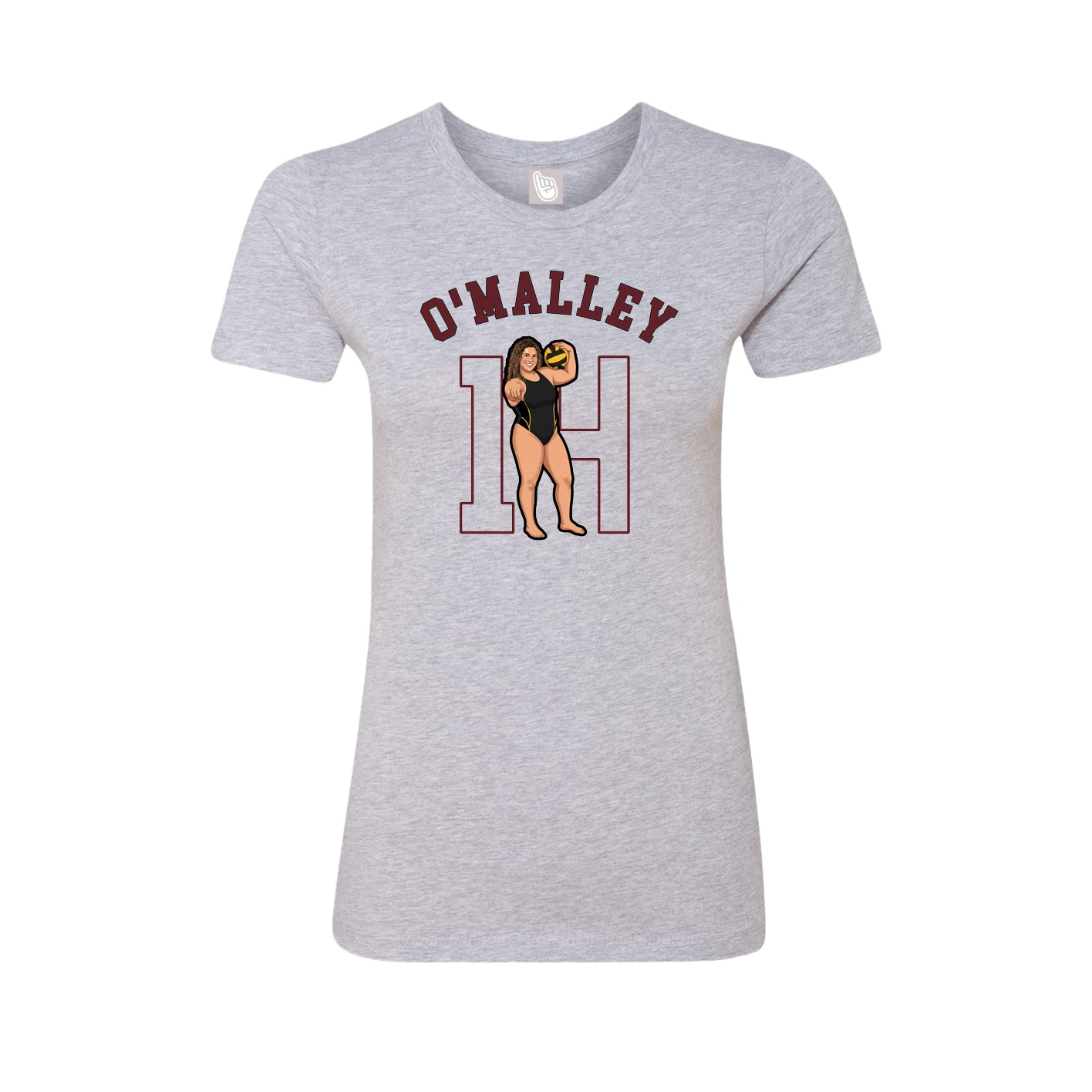Womens Tee — Shirsey Arch in Grey