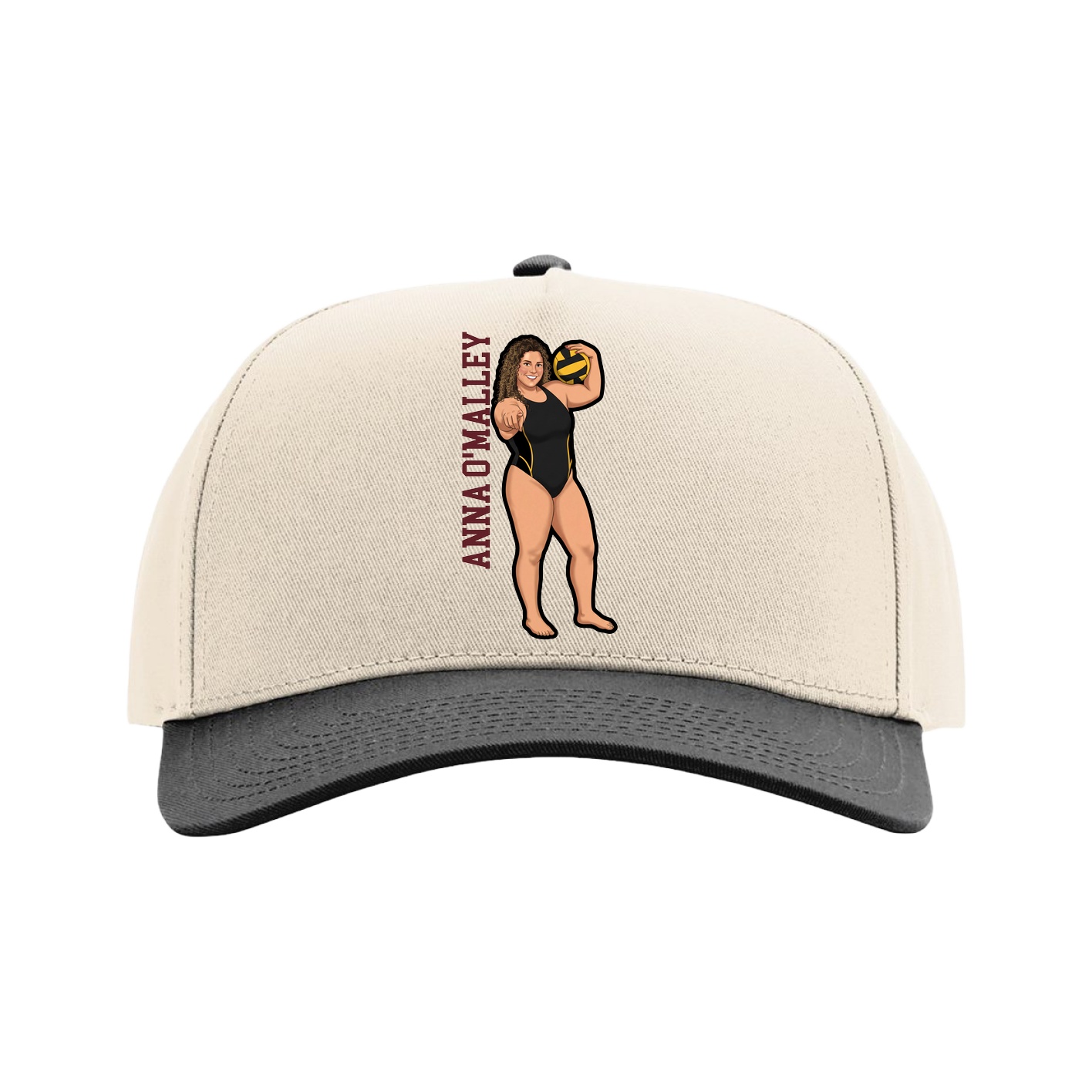 Full Fabric Five-Panel Champ Cap