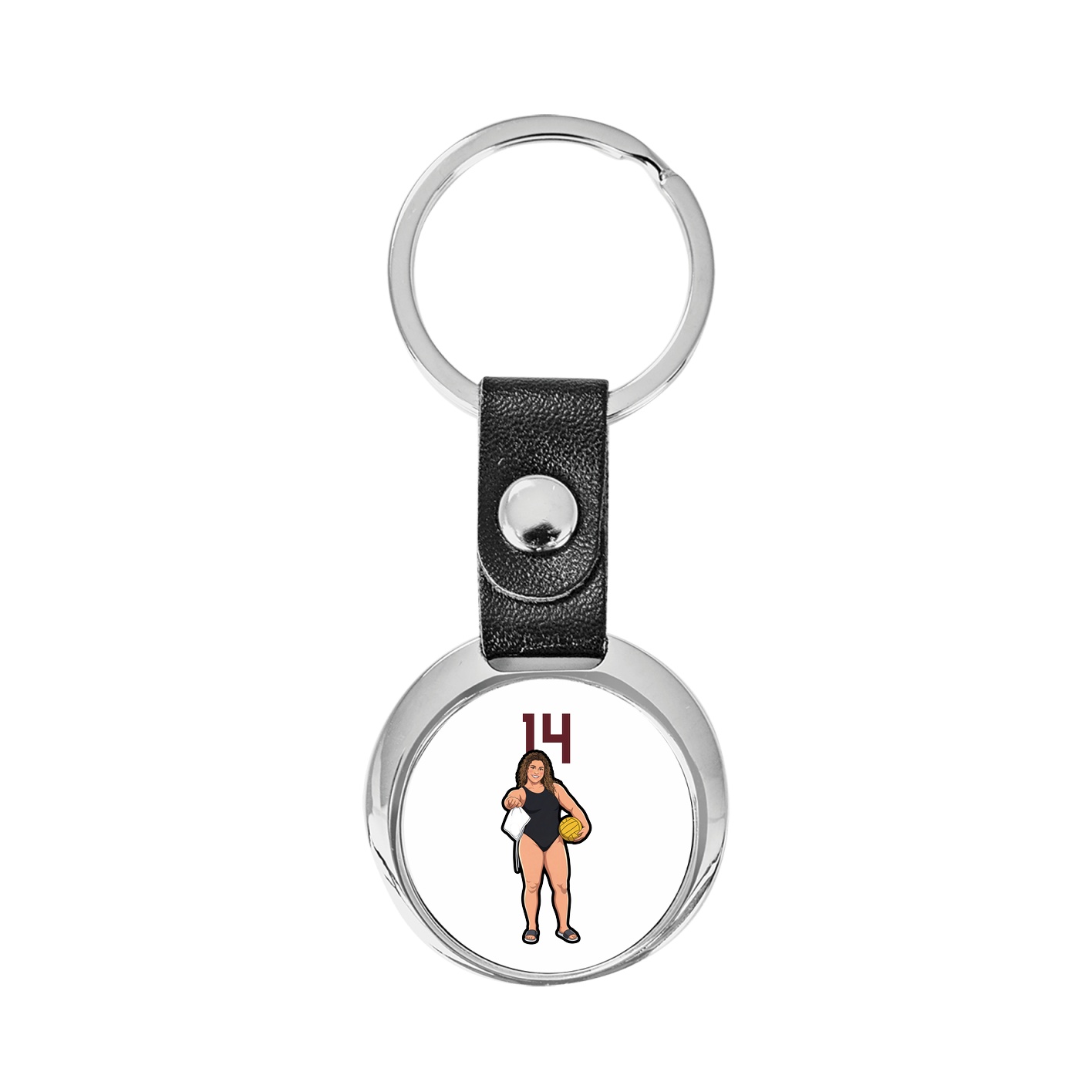 Key Chain — Number Top in Classic