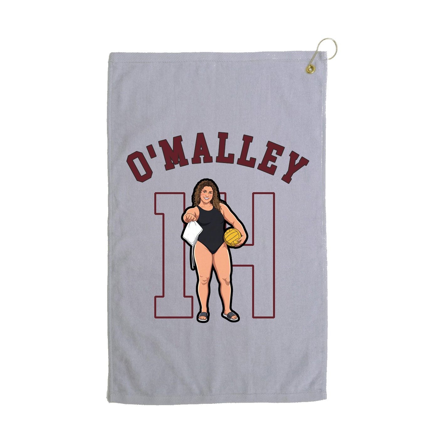 Golf Towel — Shirsey Arch in Grey