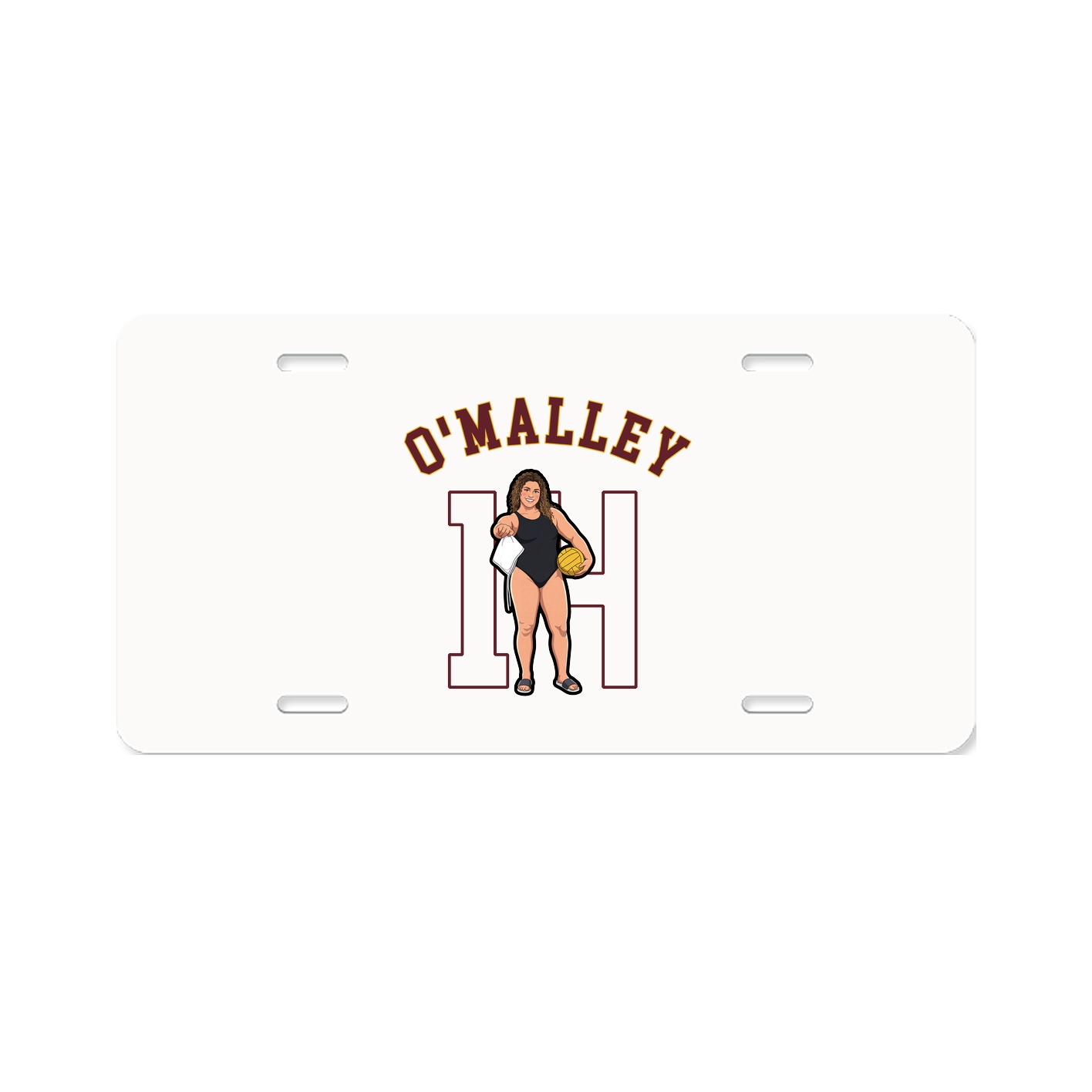 License Plate — Shirsey Arch in Classic