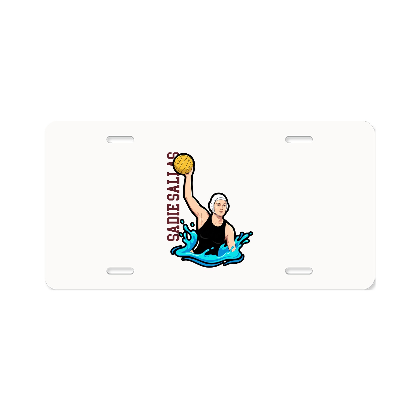 Aluminum License Plate
