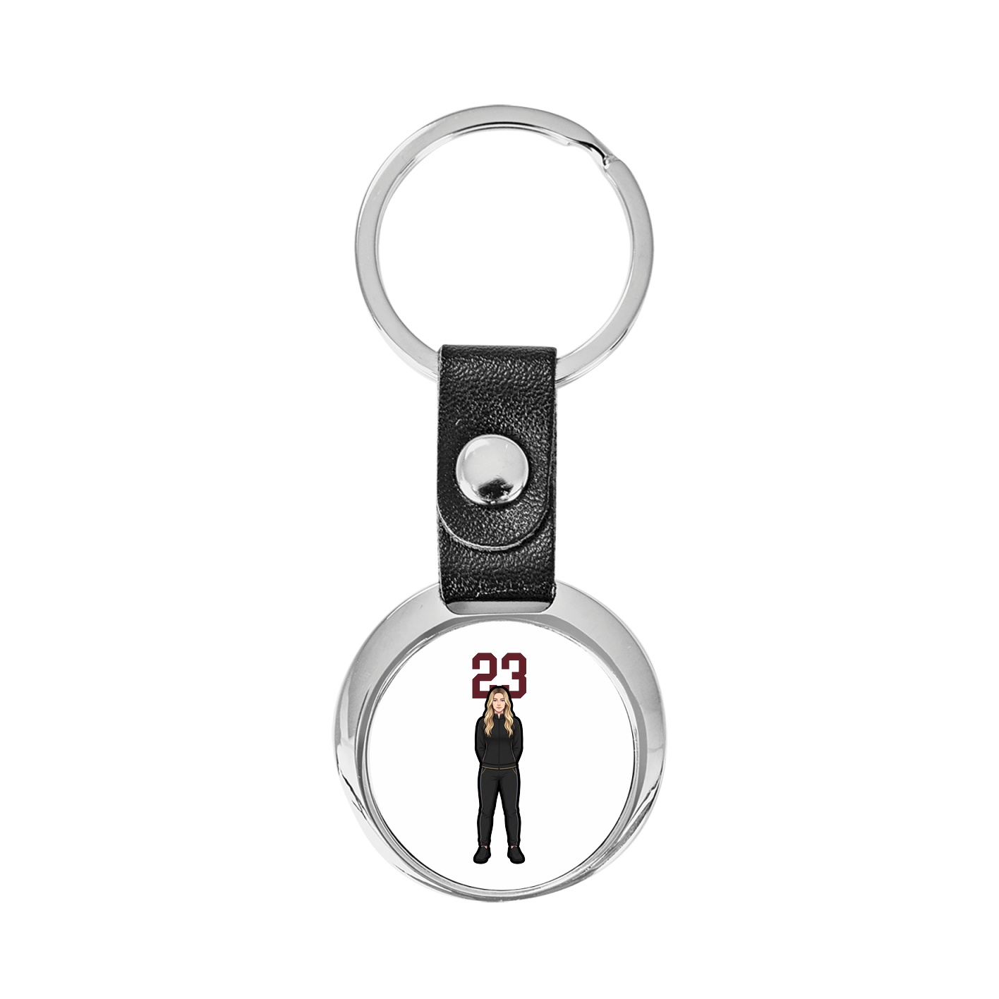 Key Chain — Number Top in Classic