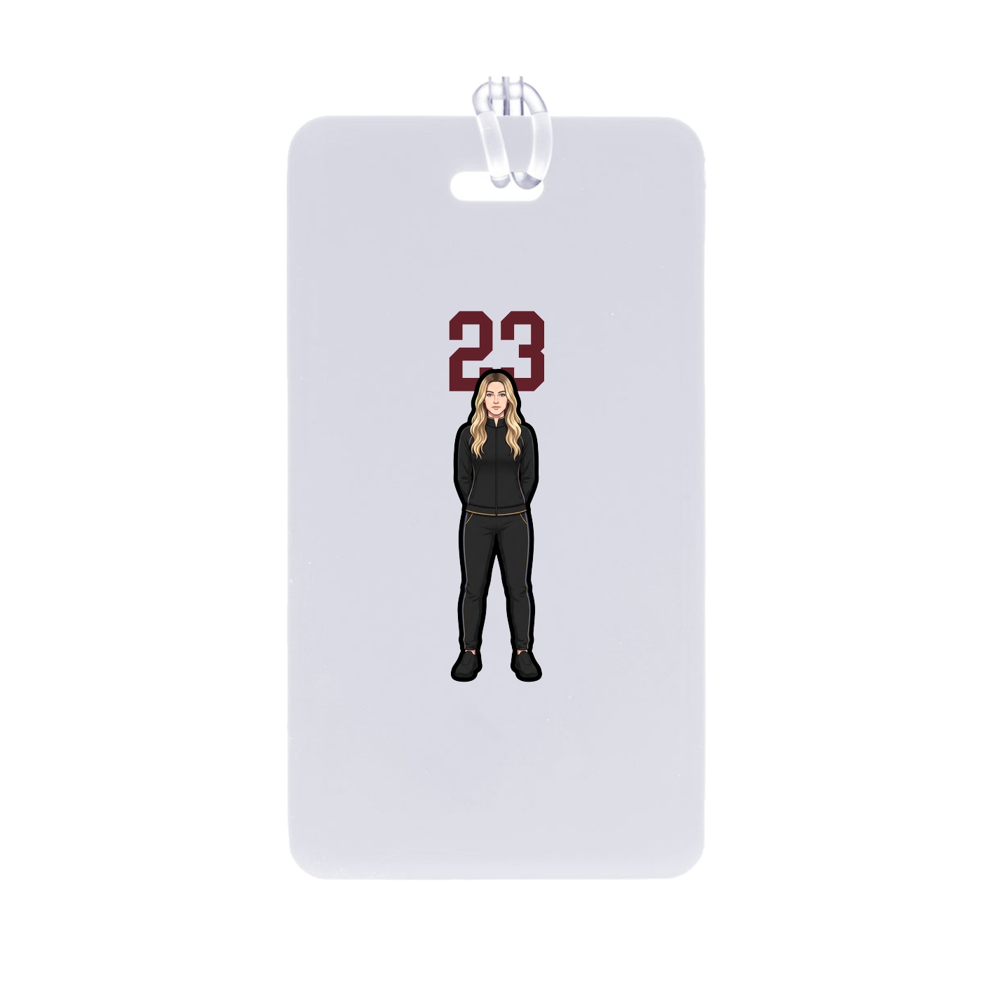 Bag Tag — Number Top in Classic