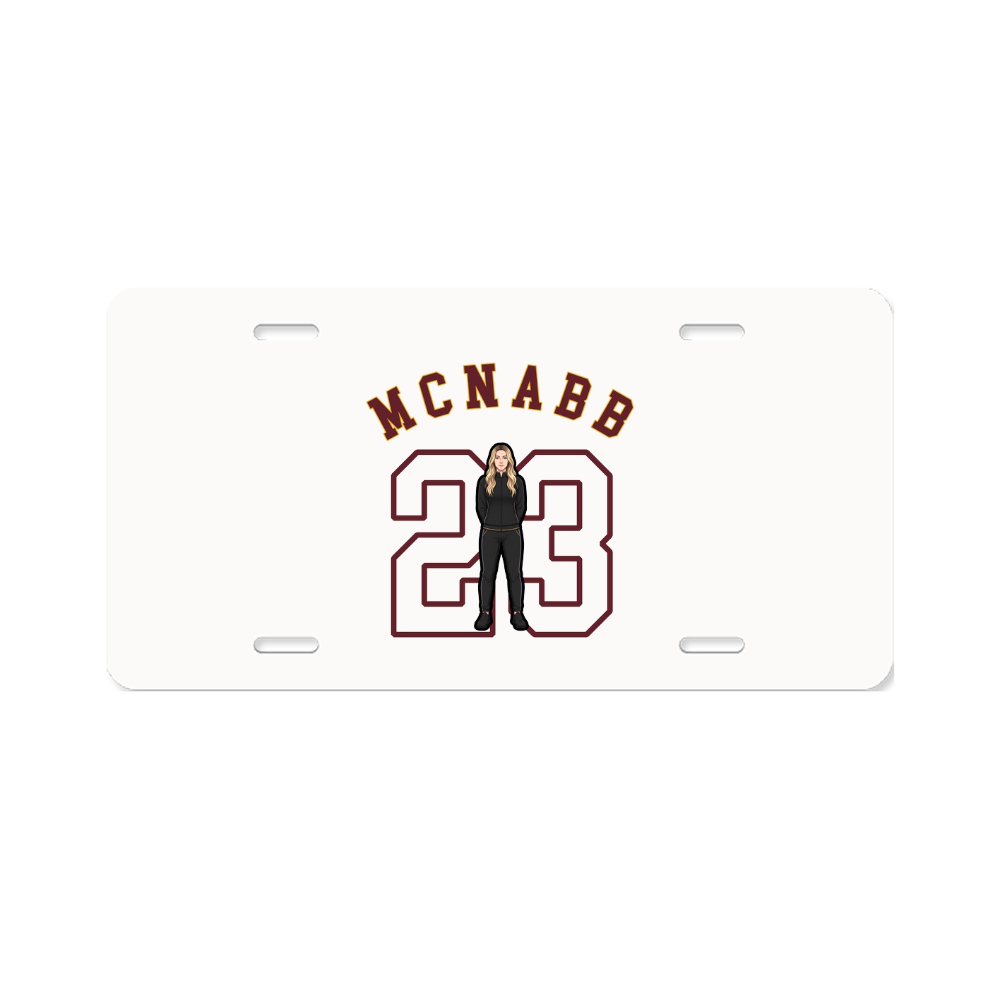 License Plate — Shirsey Arch in Classic