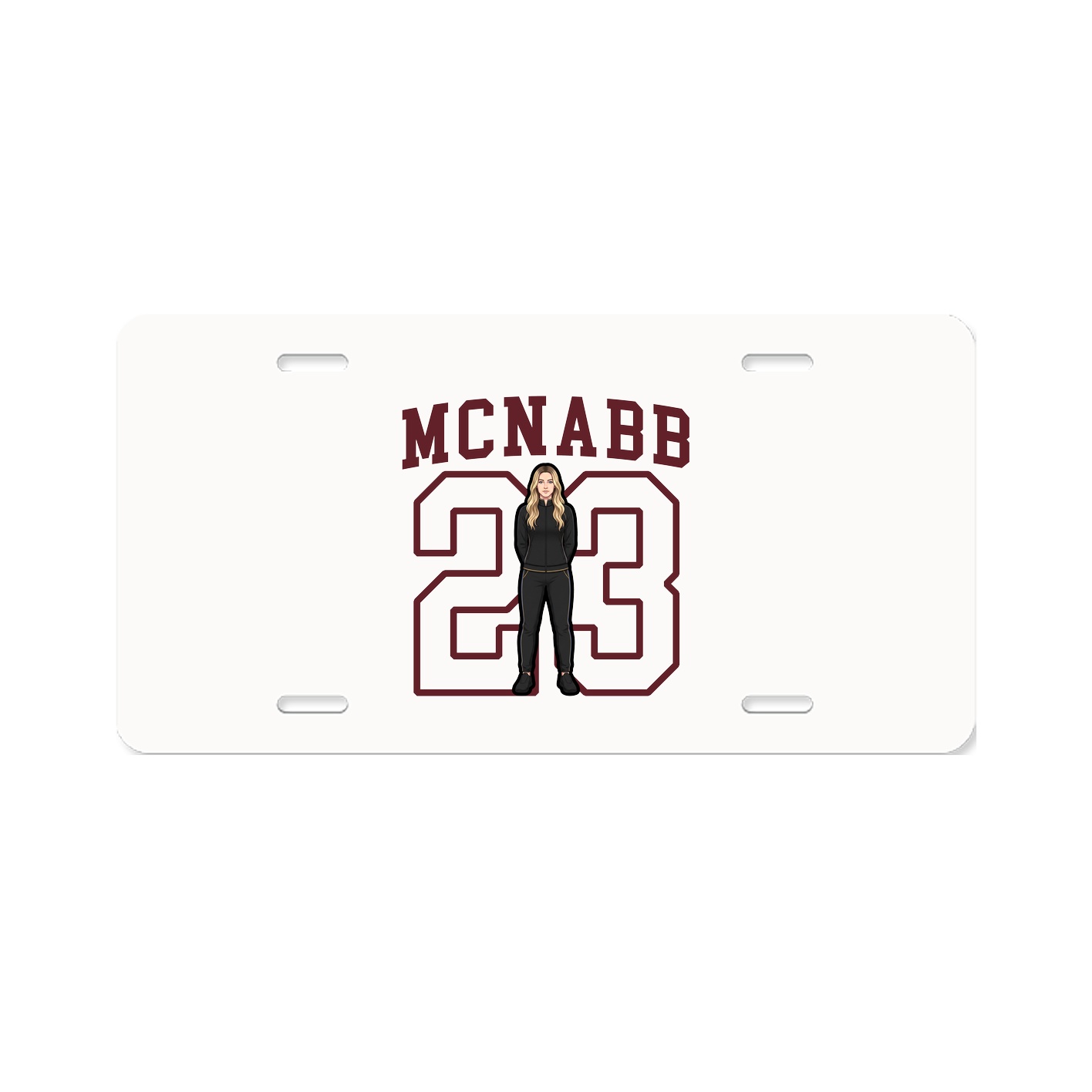 Aluminum License Plate