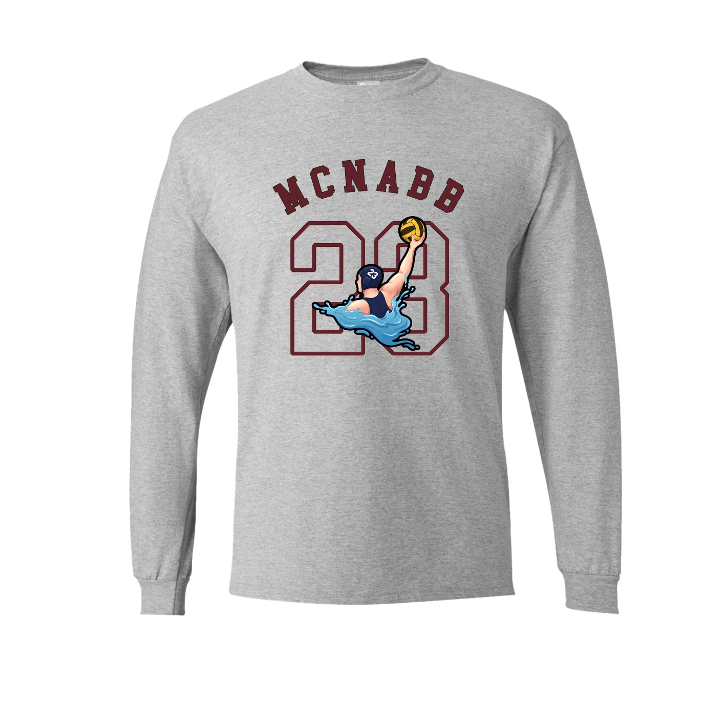Long Sleeve Tee — Shirsey Arch in Grey
