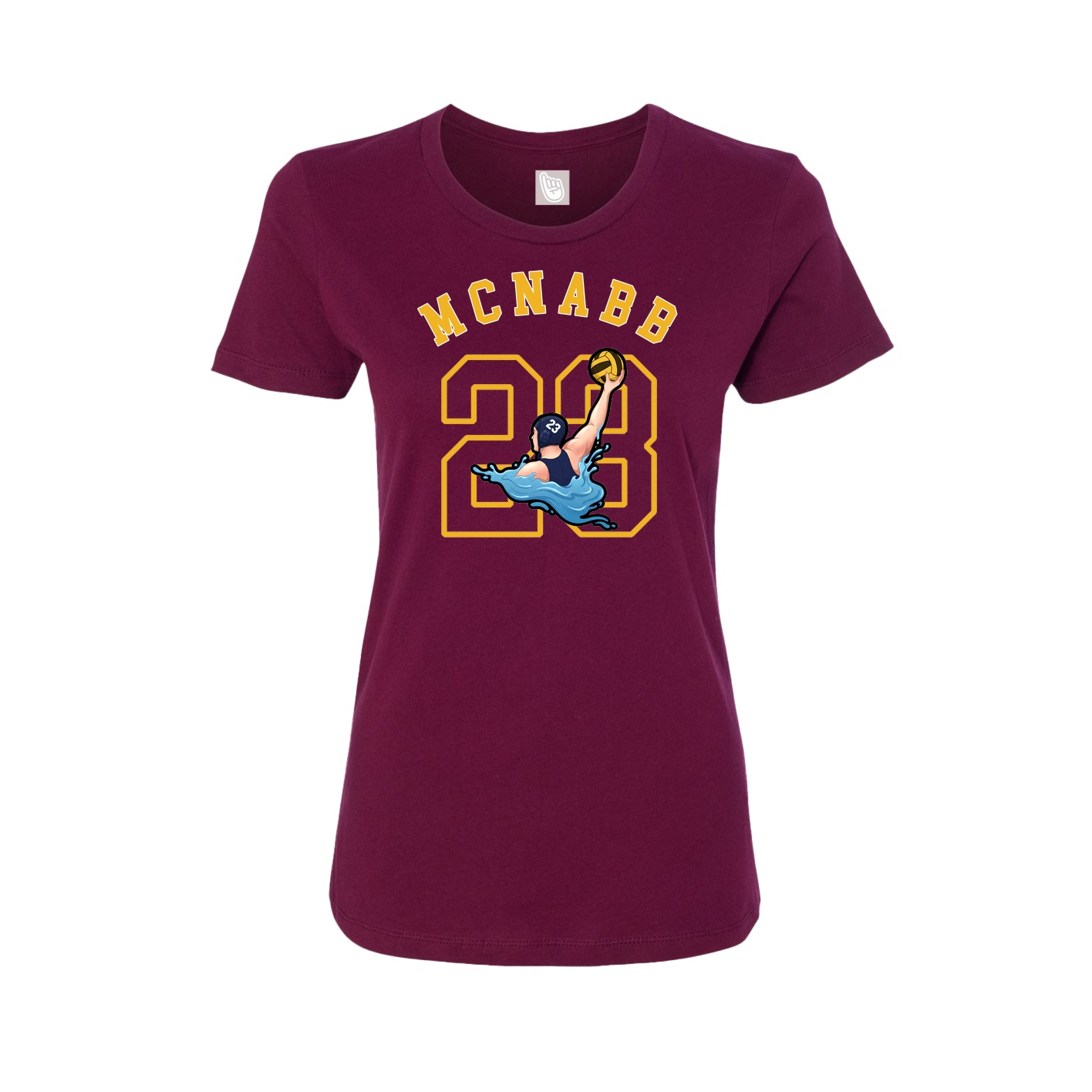 Womens Tee — Shirsey Arch in Maroon