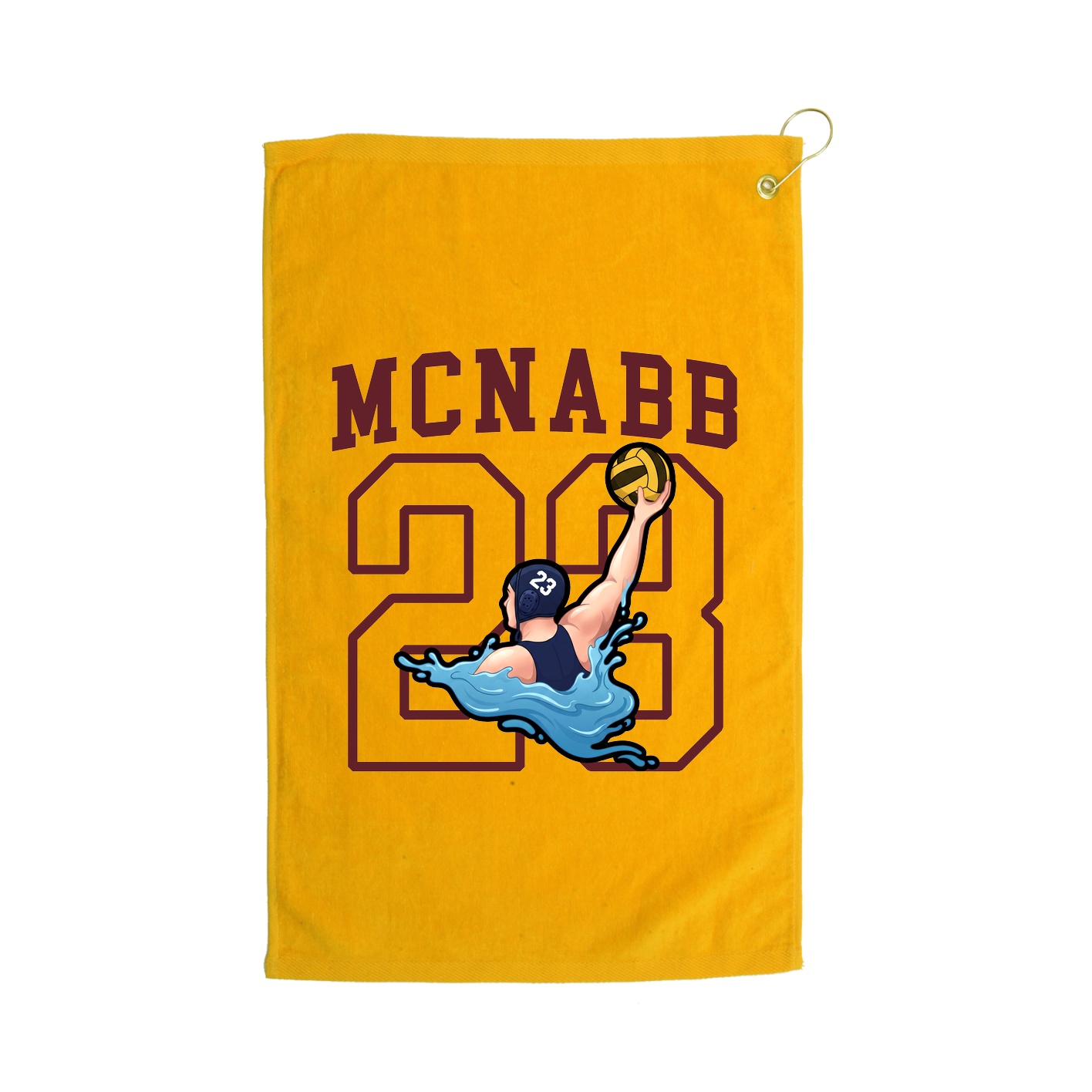 Golf Towel — Shirsey in Gold