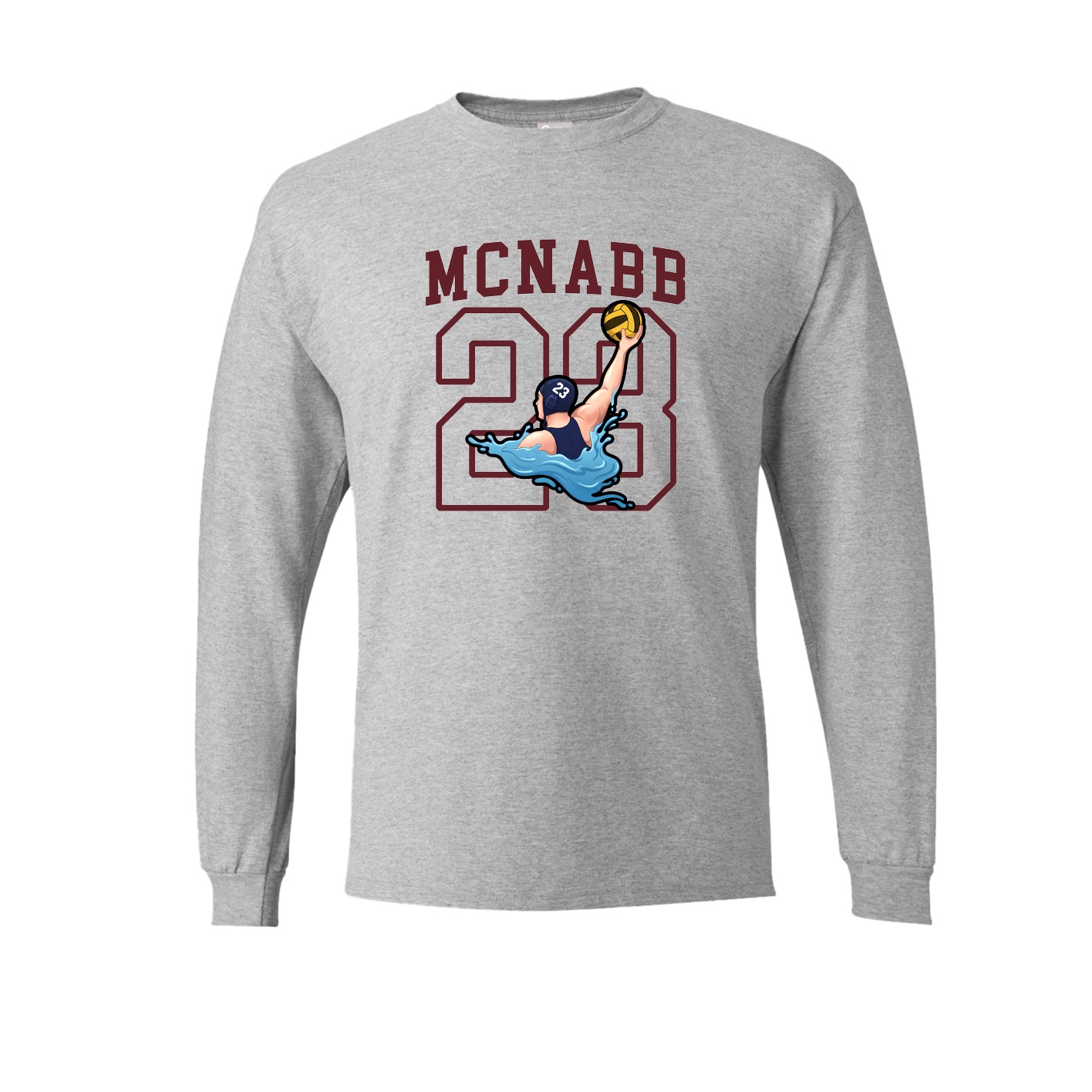 Long Sleeve Tee — Shirsey in Grey