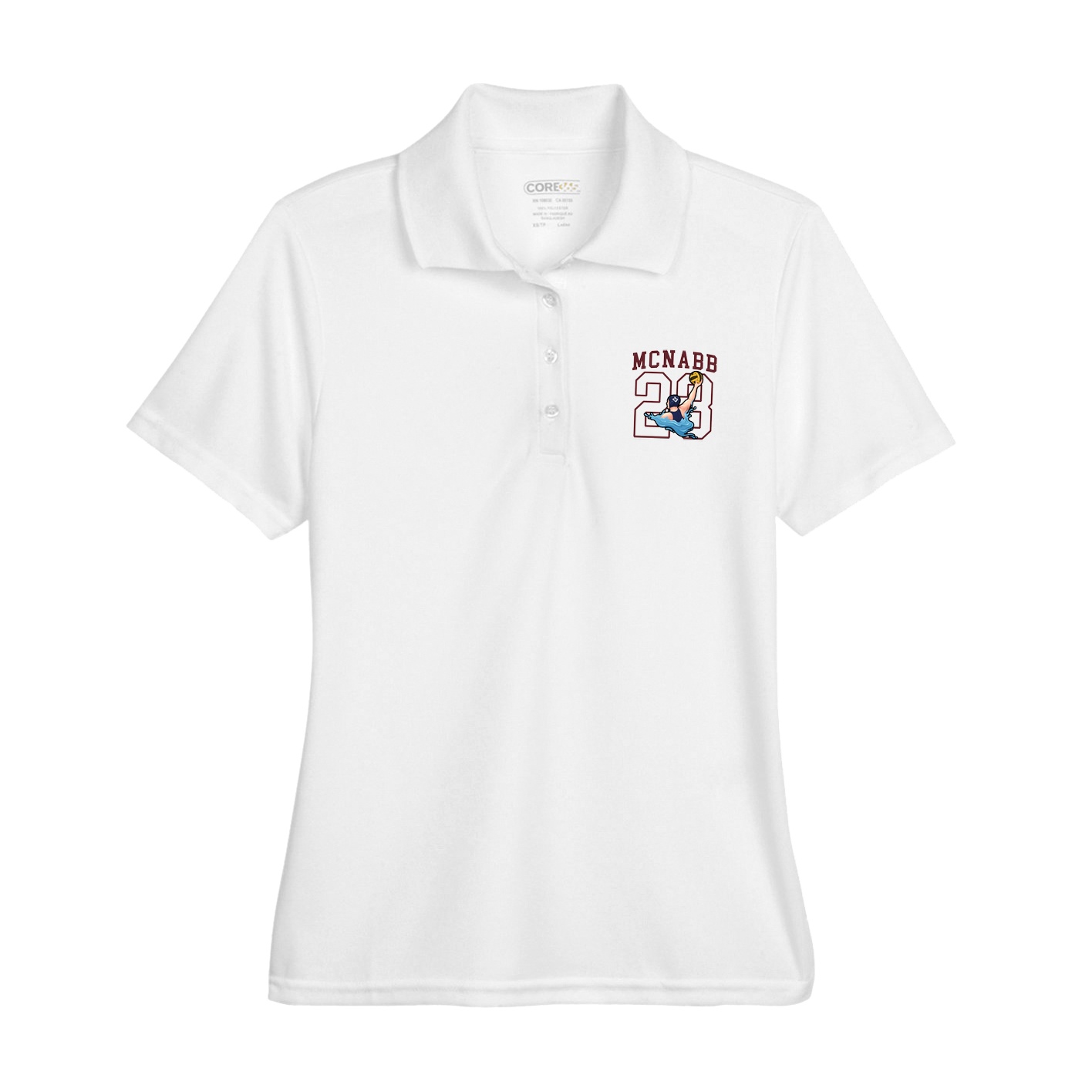 Womens Performance Polo — Shirsey in White