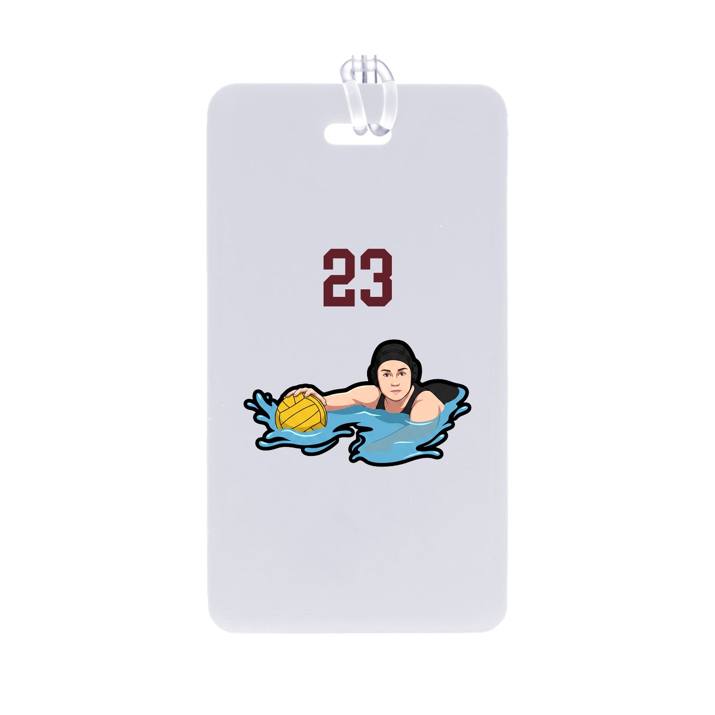 Bag Tag — Number Top in Classic