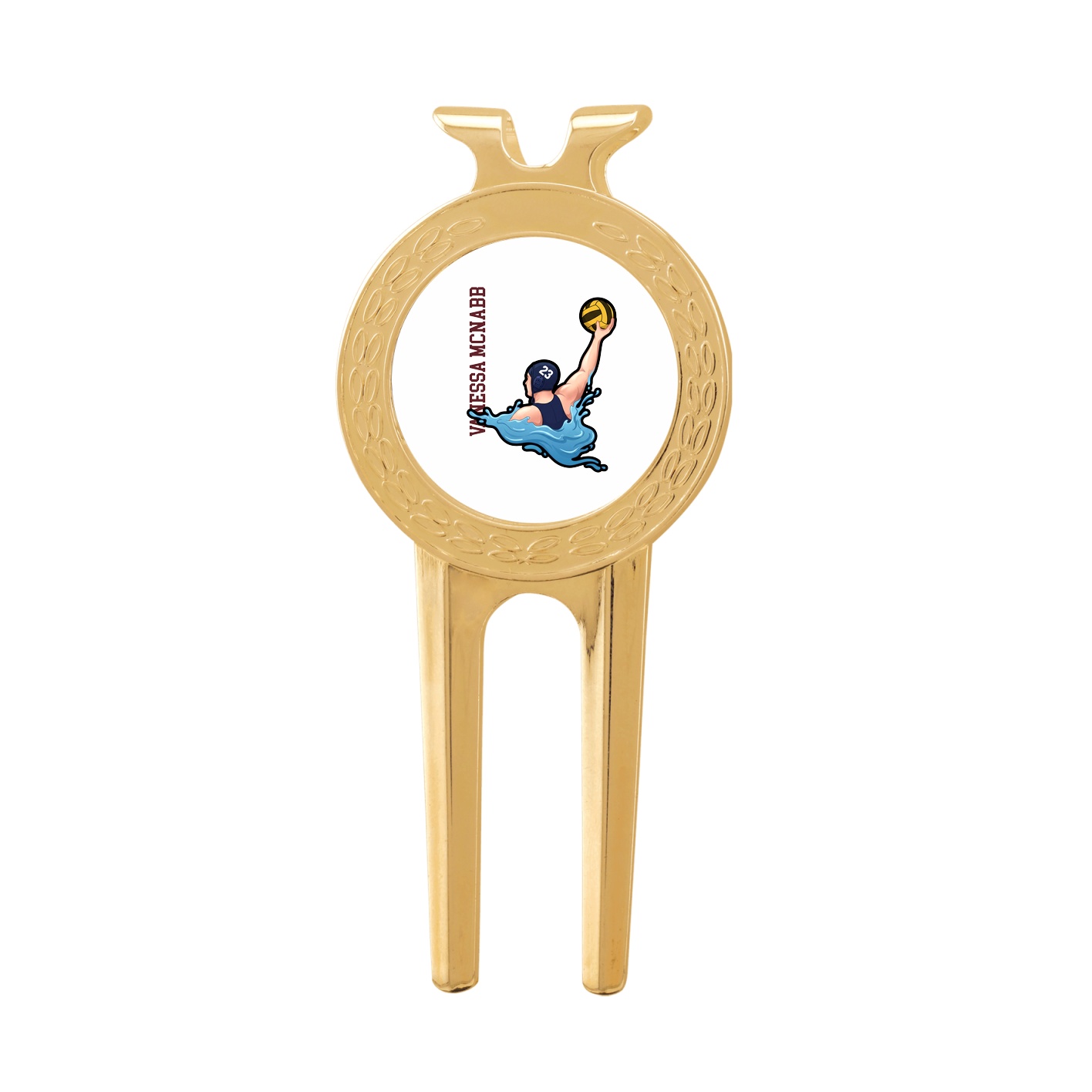 Divot Tool with Ball Marker — Name Vertical in Classic