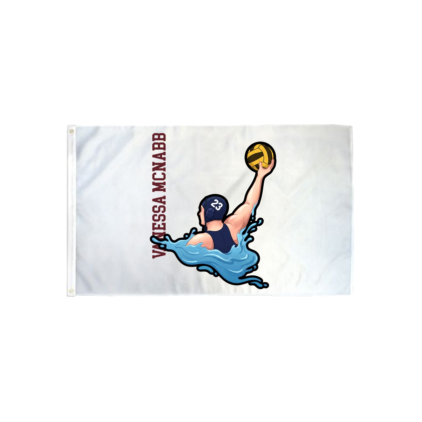 3x5 Flag — Name Vertical in Classic