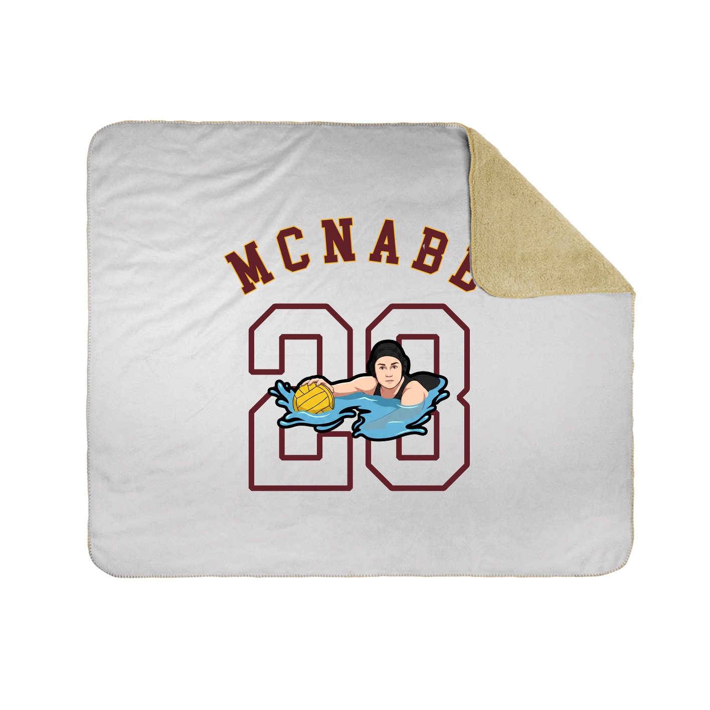 Throw Blanket — Shirsey Arch in White