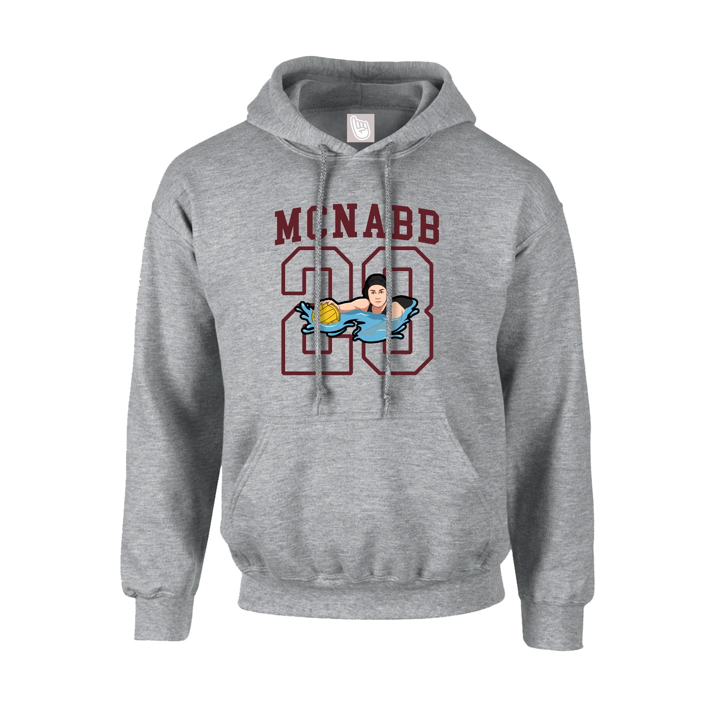 Hoodie — Shirsey in Grey