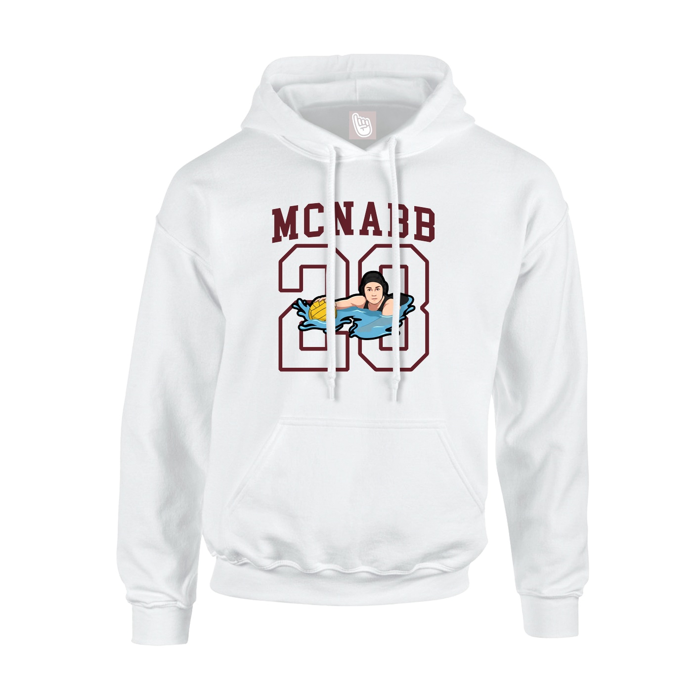 Youth Hoodie — Shirsey in White
