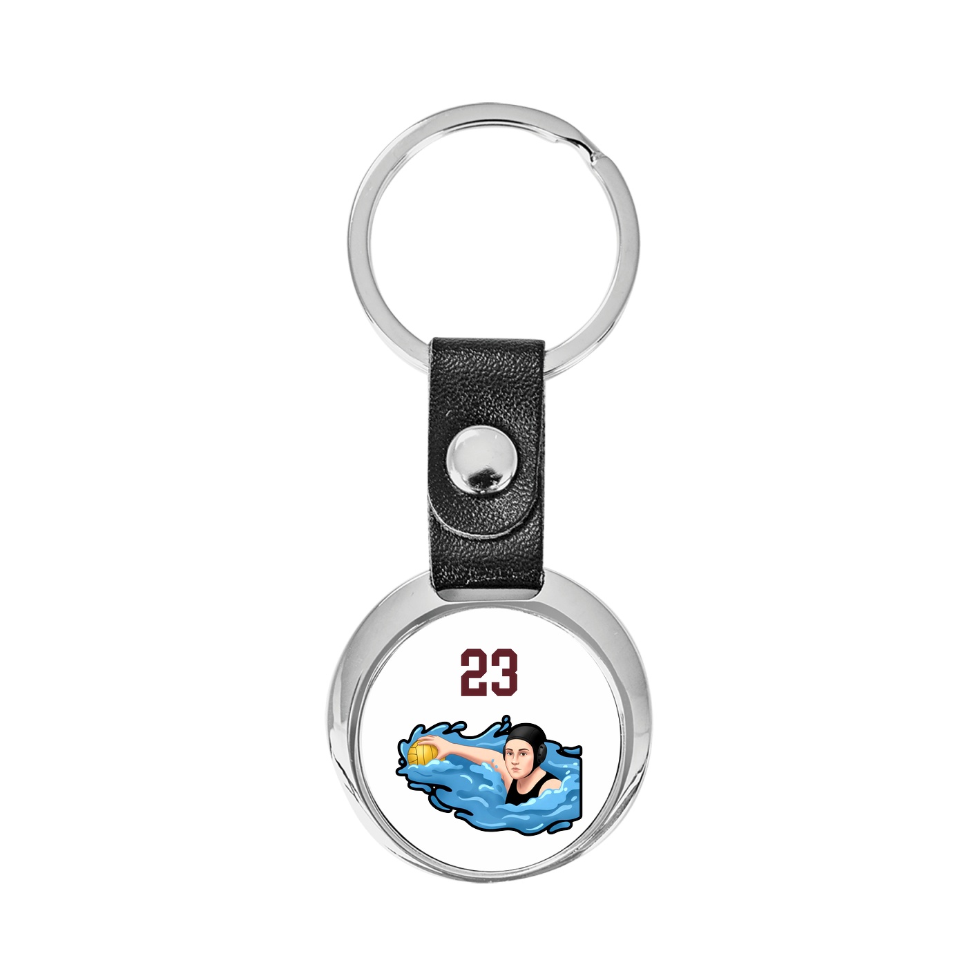 Key Chain — Number Top in Classic