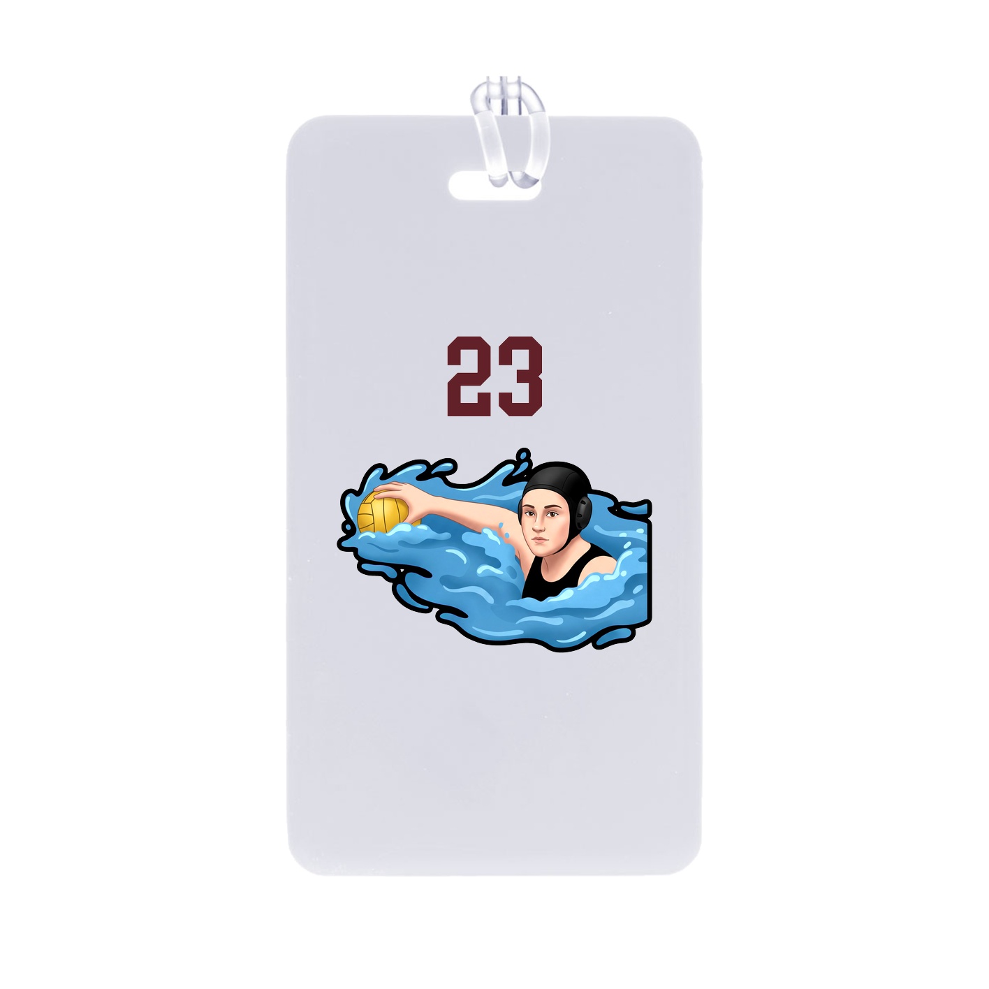 Bag Tag — Number Top in Classic