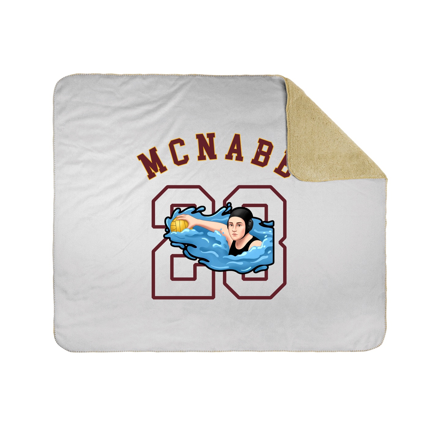 Throw Blanket — Shirsey Arch in White