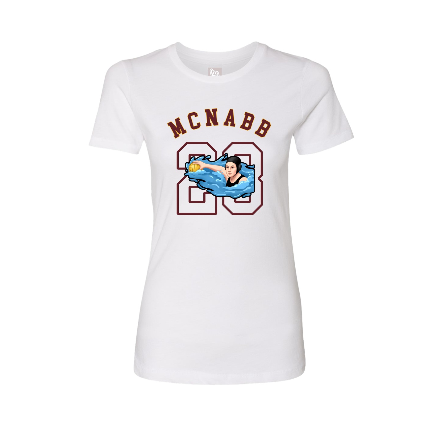 Womens Tee — Shirsey Arch in White