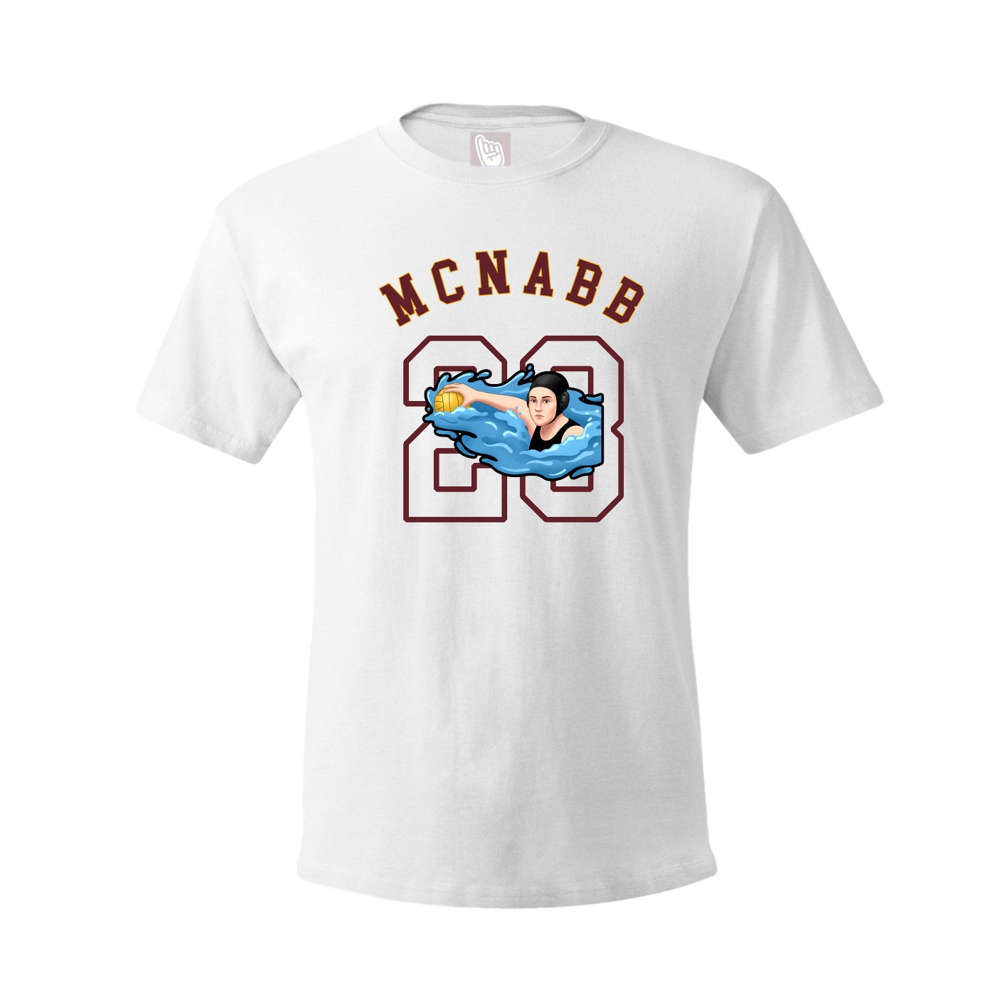 Youth Tee — Shirsey Arch in White
