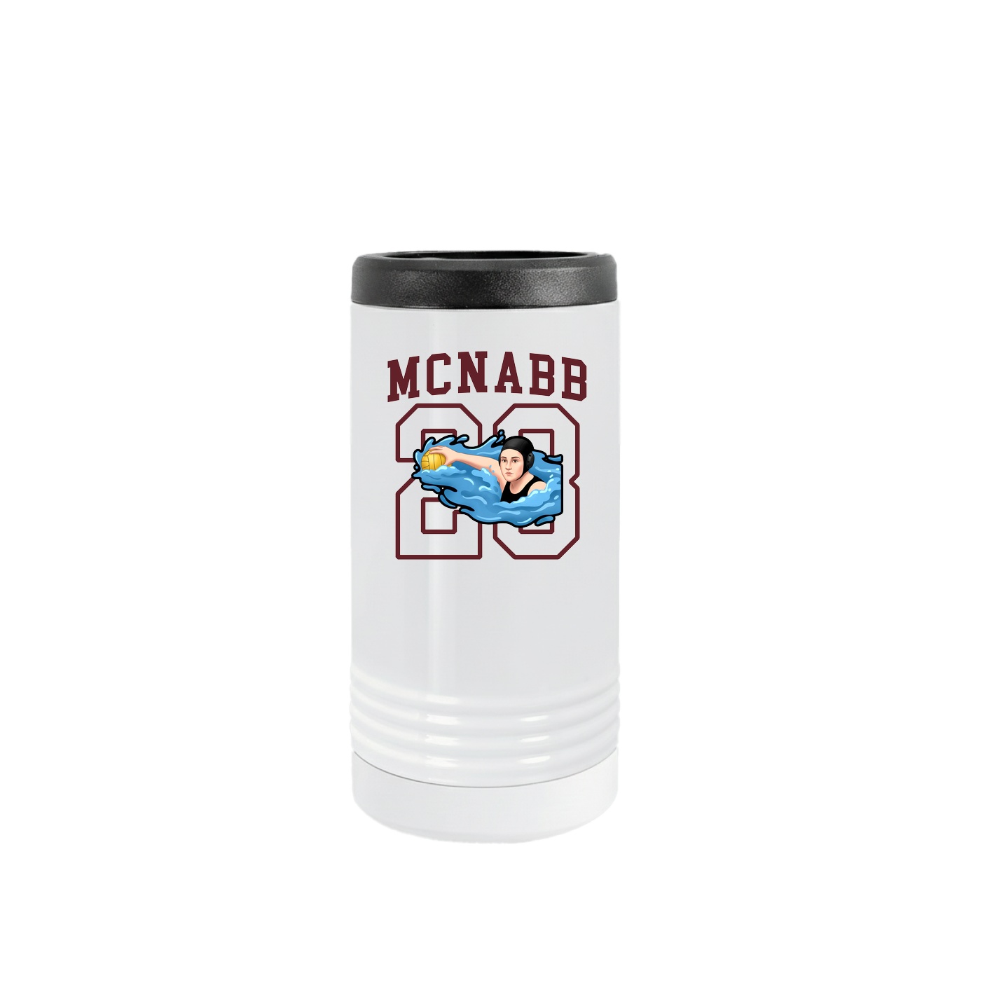Slim Beverage Holder — Shirsey in White