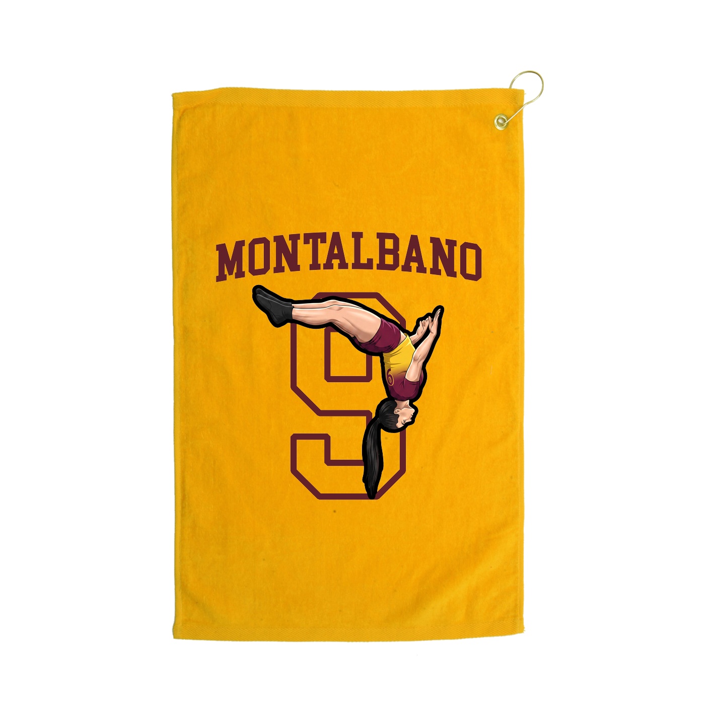 Golf Towel — Shirsey in Gold