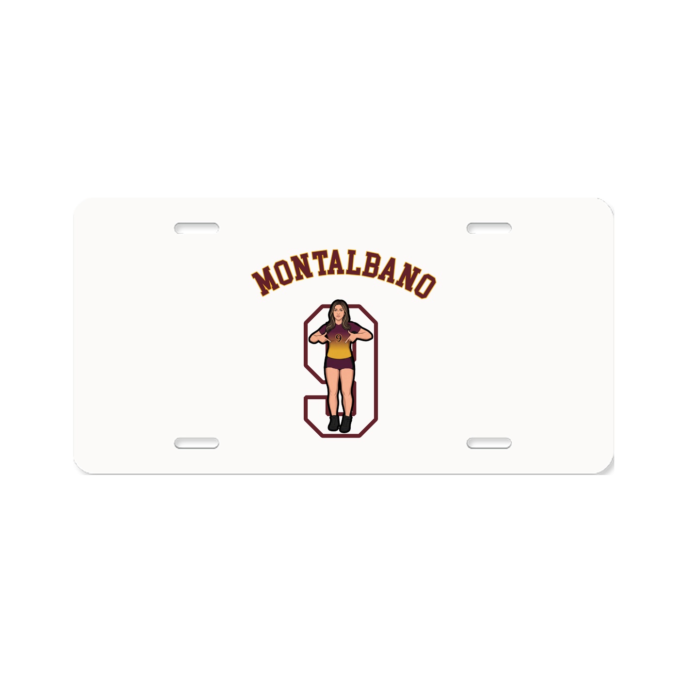 License Plate — Shirsey Arch in Classic