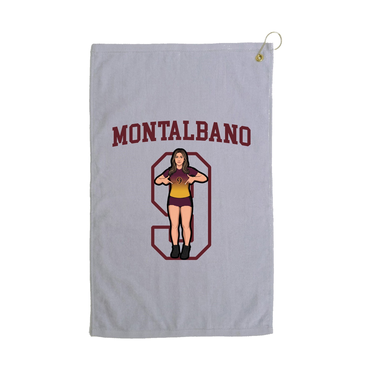 Golf Towel — Shirsey in Grey