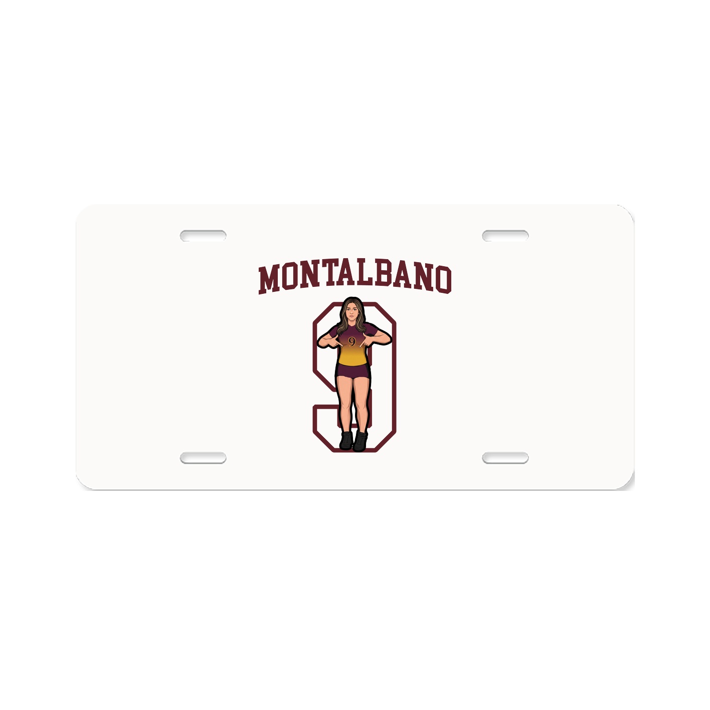 Aluminum License Plate