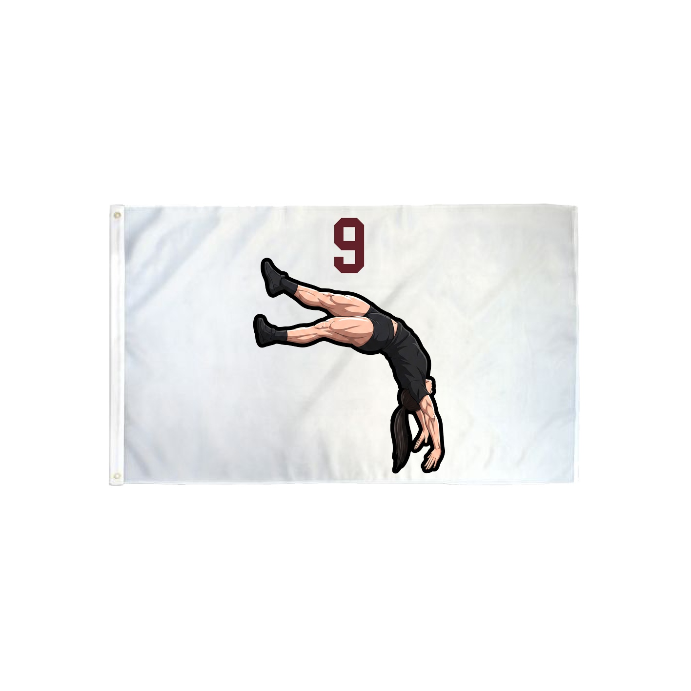 3x5 Flag — Number Top in Classic