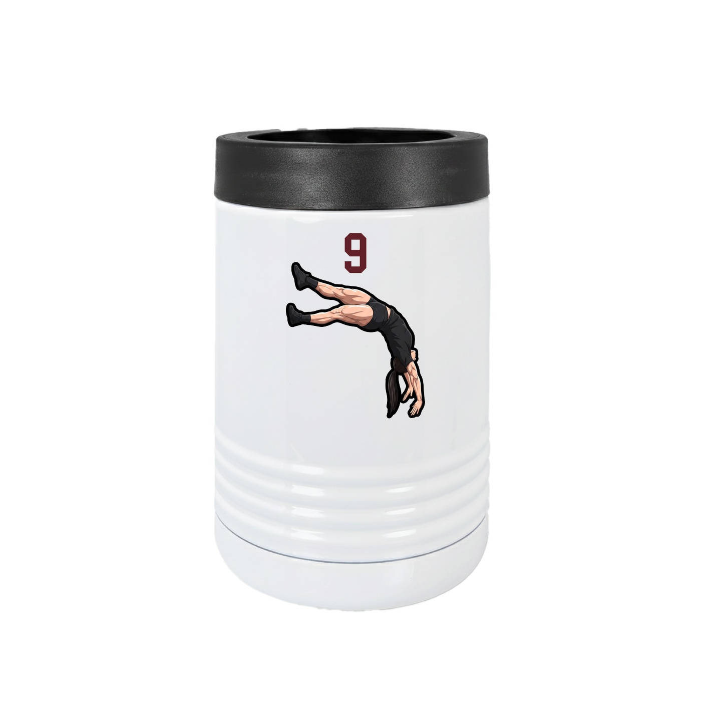 Beverage Holder — Number Top in White